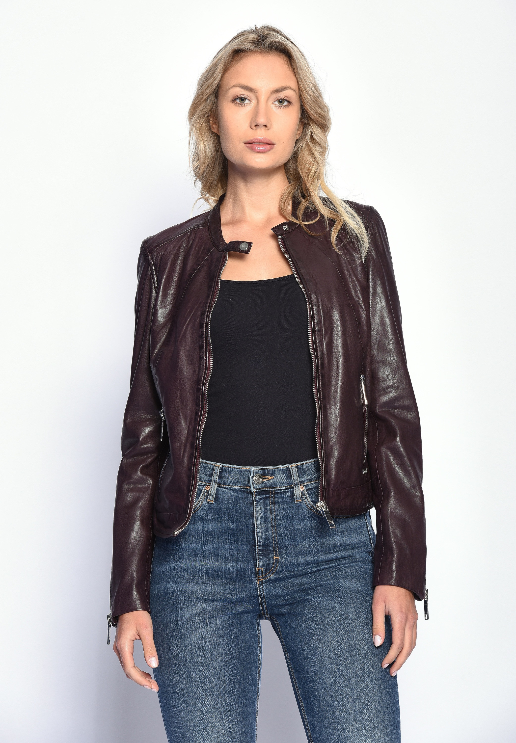 Maze Bikerjacke »Lederjacke 183Grenada«