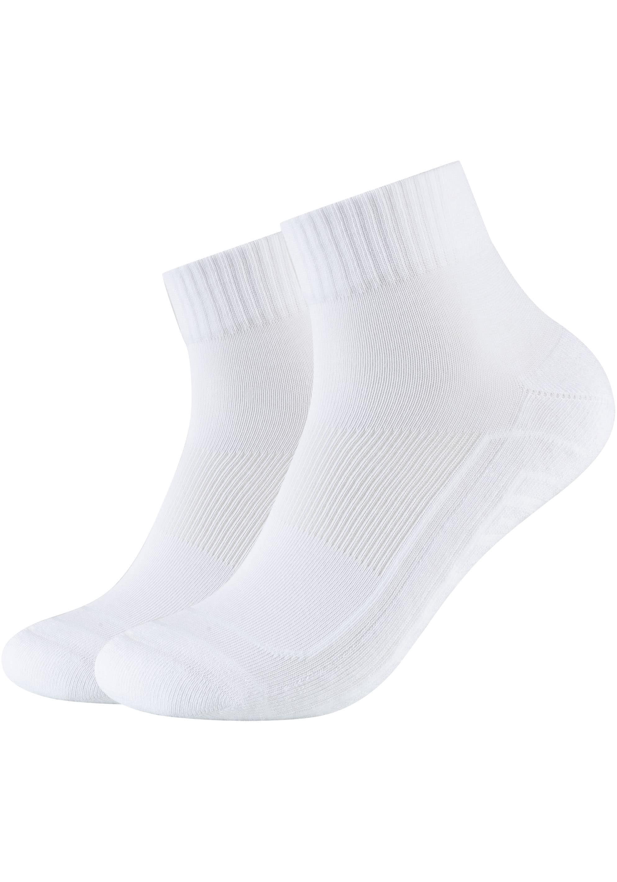 Camano Kurzsocken »ca-soft«, (6 Paar), mit verstärktem Zehenbereich