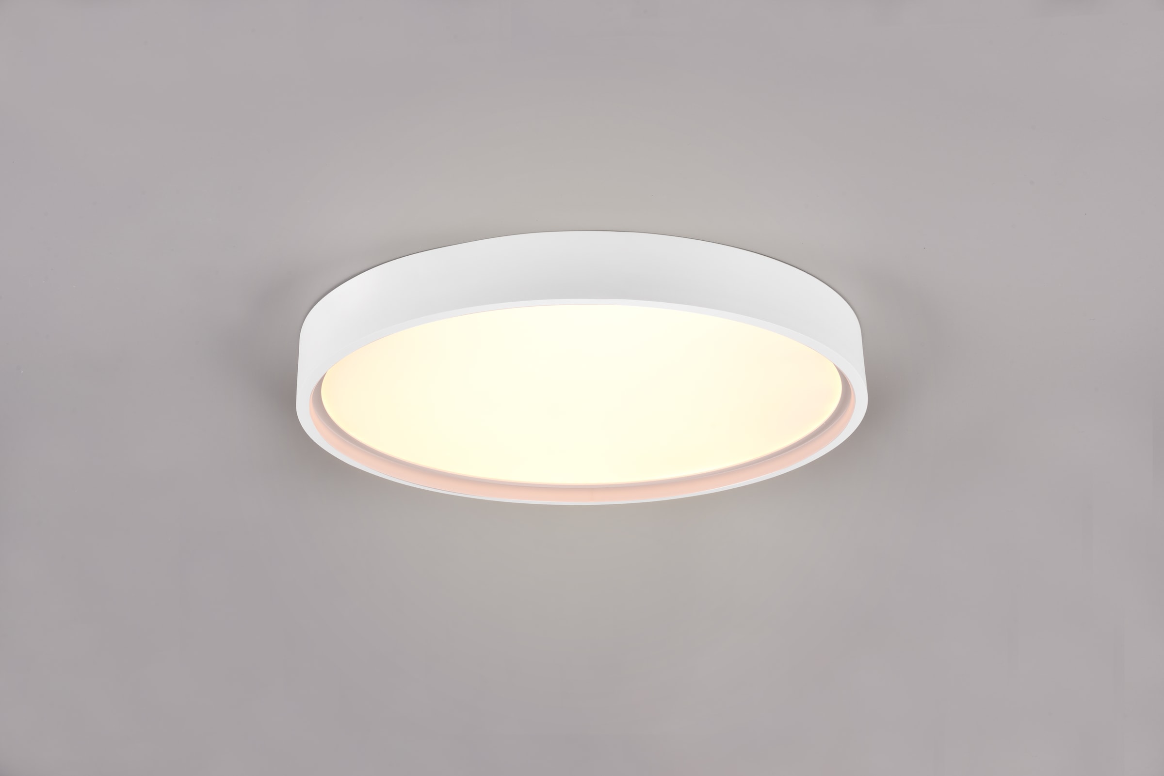 TRIO Leuchten LED Deckenleuchte »DOHA, Deckenlampe 29W 3260 Lumen Lichtfarbe einstellbar 2300-4000K«, 1 flammig, Leuchtmittel LED-Board | LED fest integriert, indirektes Licht getrennt schaltbar als Wandlampe und Deckenlampe mögl