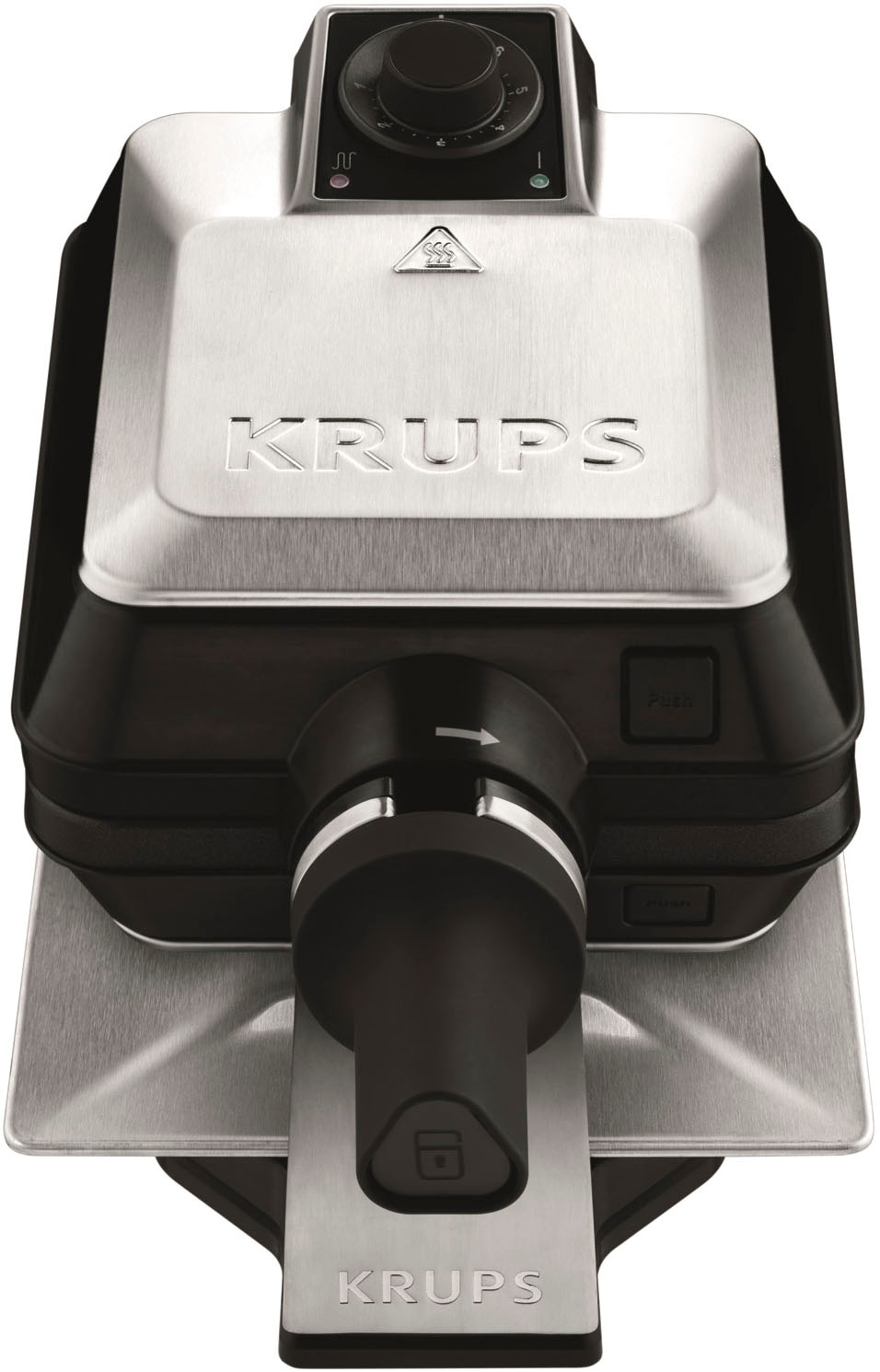 Krups Waffeleisen »FDD95D Professional«, 1200 W, Doppelwaffeleisen, belgische Waffeln, Dreh-Funktion, 7 Bräunungsstufen