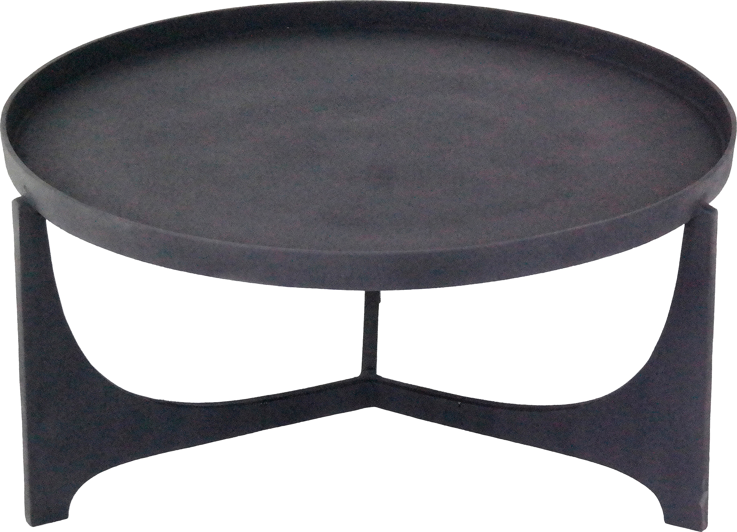 Paroli Couchtisch, grau (anthrazit, anthrazit, anthrazit), B/H/T: 75cm x 36cm x 75cm