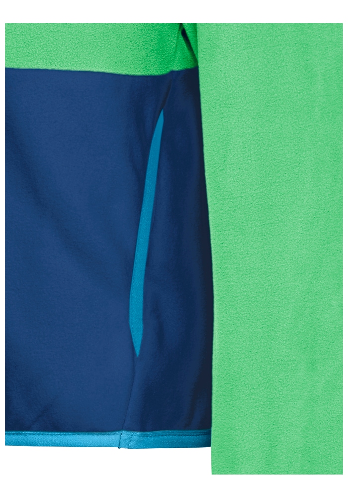 Jack Wolfskin Strickfleece-Pullover »COLORBLOCK TAUNUS HZ K«