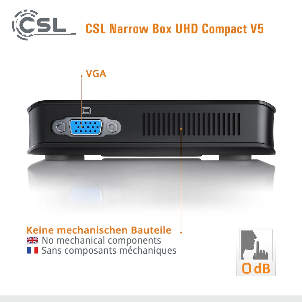 CSL PC »Narro Box Ultra HD Compact v5«