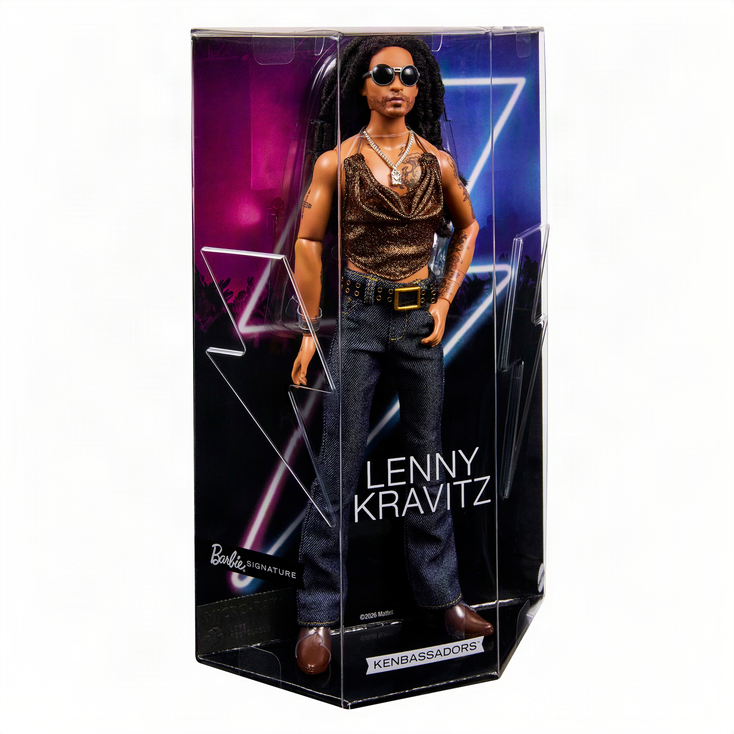 Barbie Anziehpuppe »Barbie Signature Kenbassadors Lenny Kravitz« Sammlerpuppe