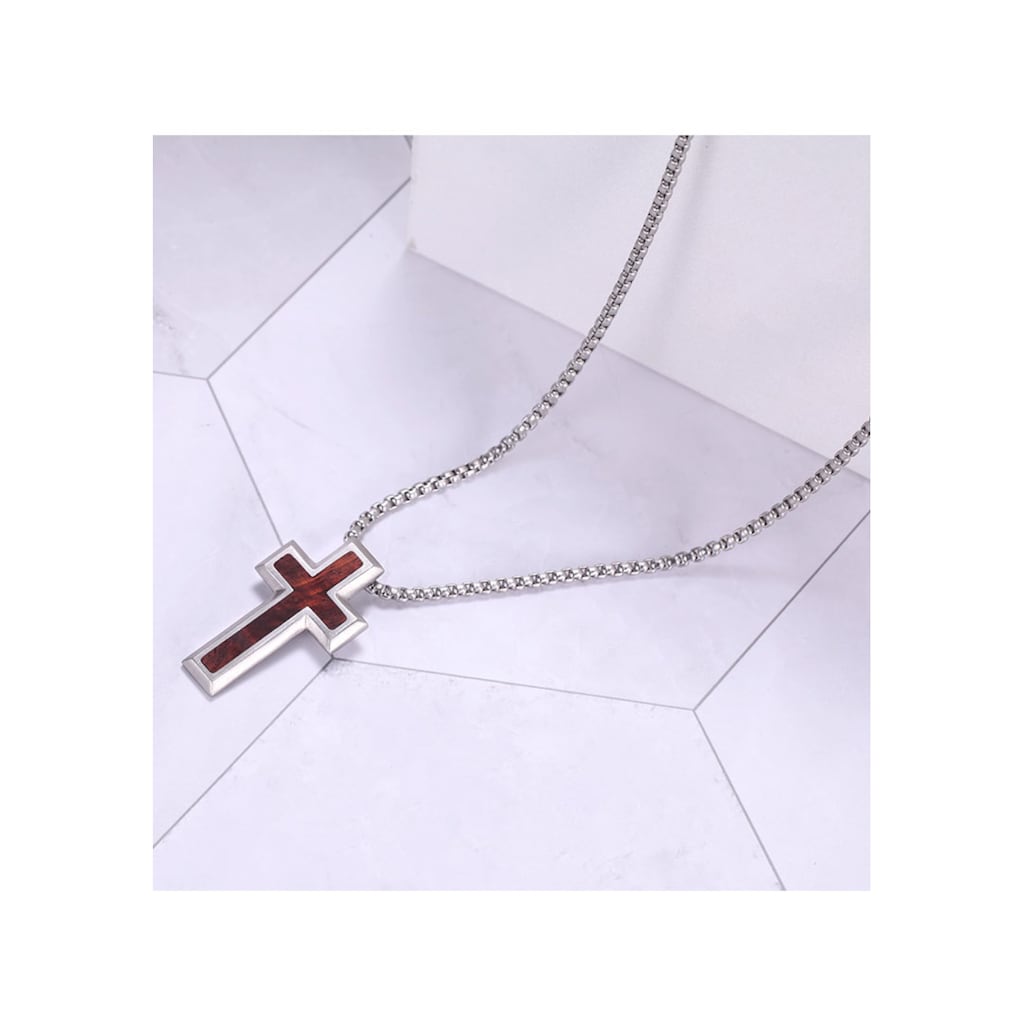 Kingka Kette mit Anhänger »Kreuz, SWN531«