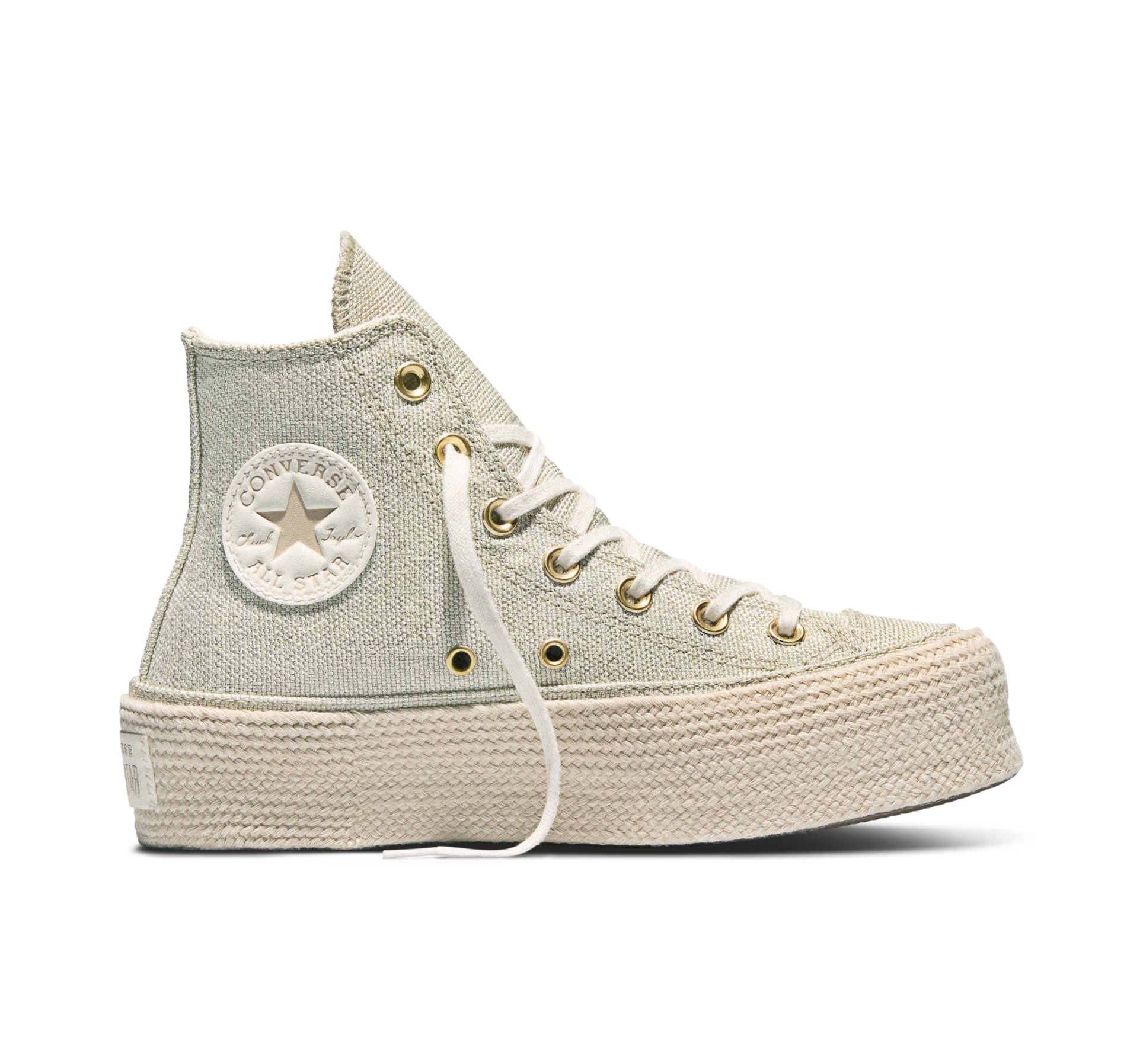 Converse Sneaker »CHUCK TAYLOR ALL STAR LIFT ESPADRILLE«  für sportlichen Look im Alltag, sportlicher Stil, mit Schnürung