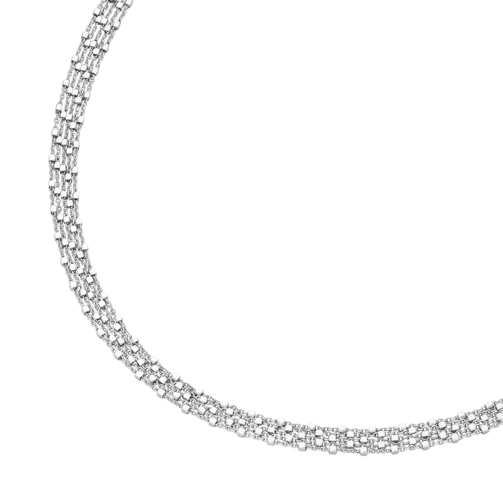 Smart Jewel Silberkette »Kette Ankerkette 5-reihig mit Zwischenteilen, Silber 925«