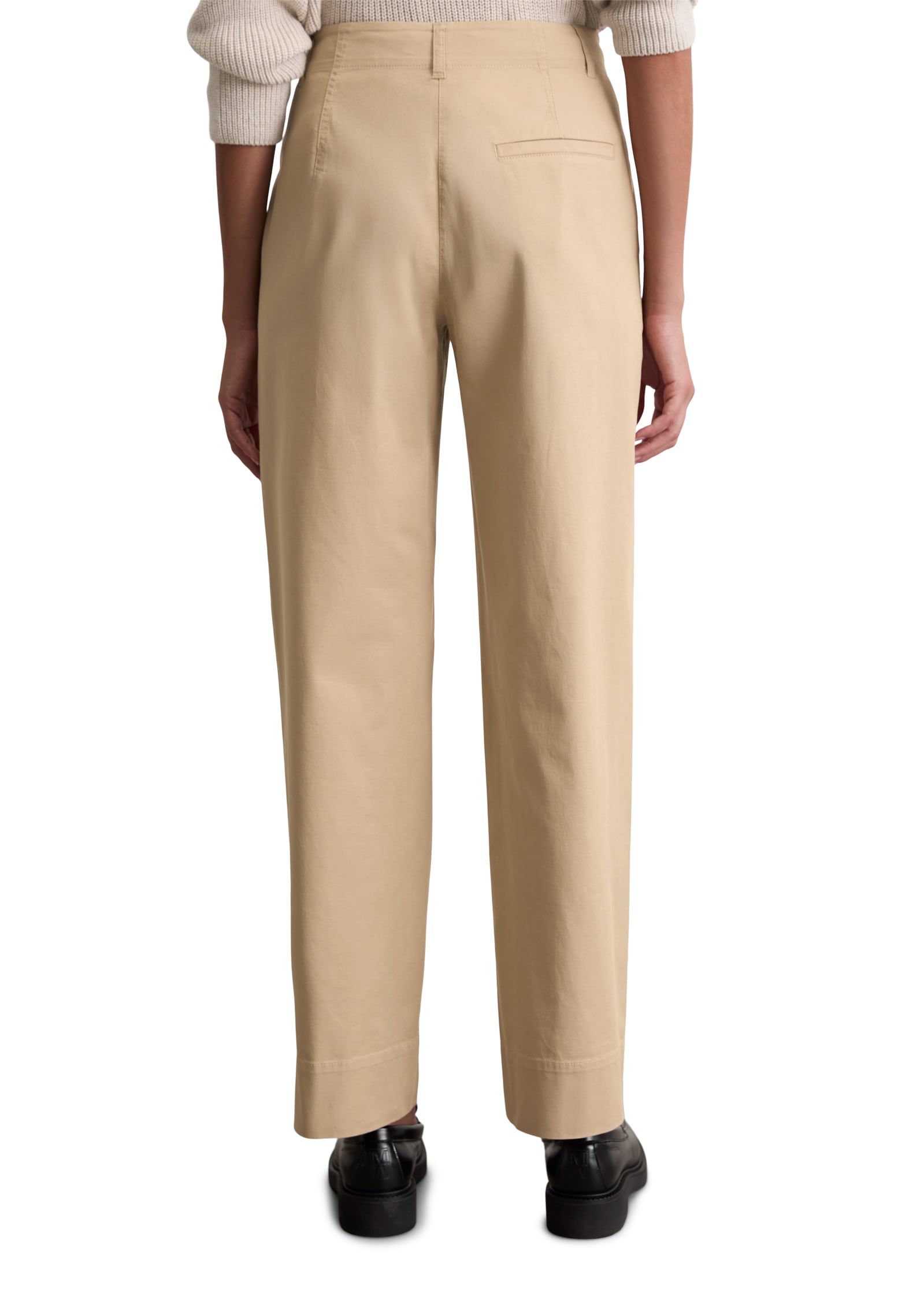 Marc O'Polo Chinohose »Lande«  weit, aus stretchigem Organic Cotton-Twill