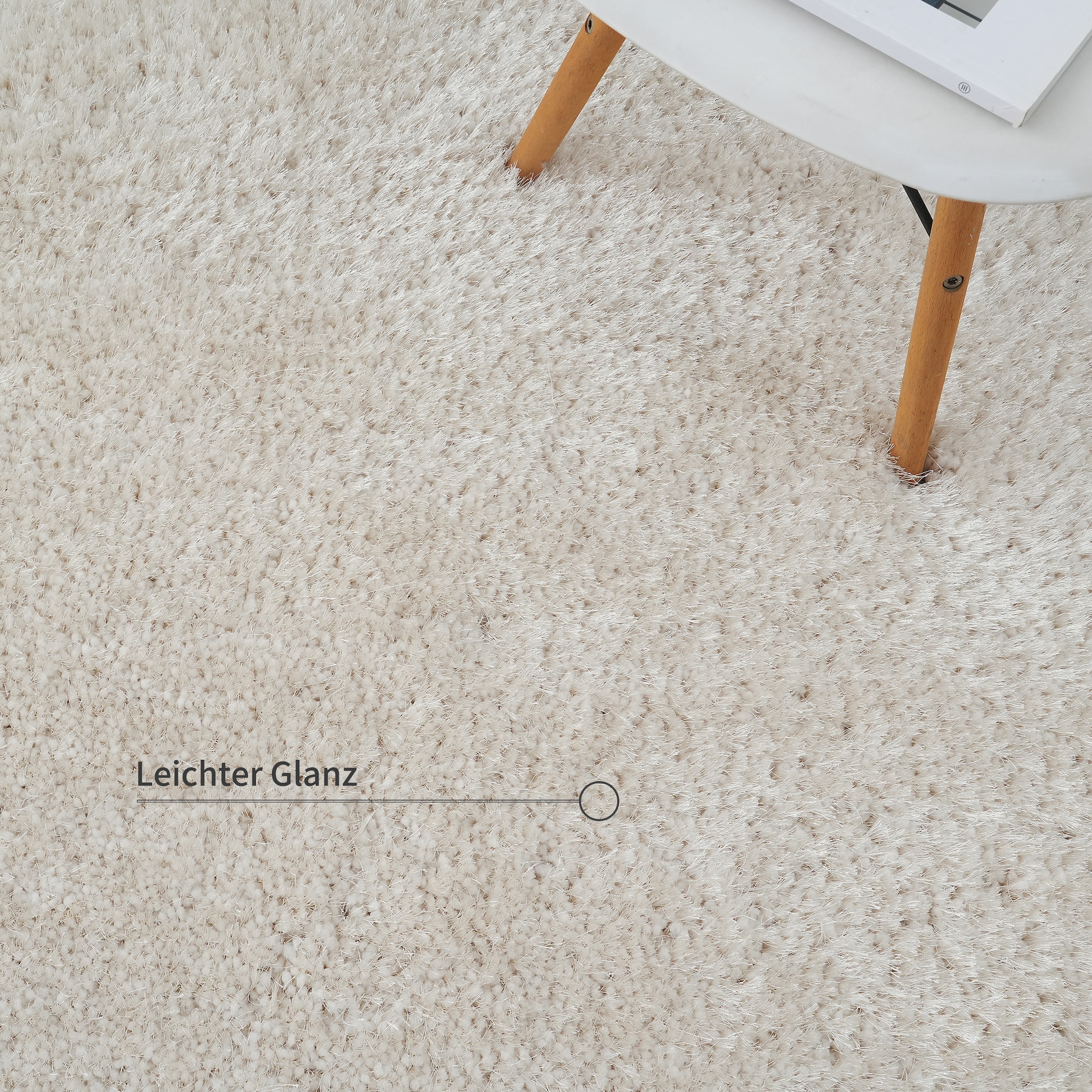 Guido Maria Kretschmer Home&Living Hochflor-Läufer »Micro exclusiv Teppich, sehr hoher Flor, weich durch Mikrofaser«, rechteckig, 78 mm Höhe, weich, Microfaser, unifarben, Schlafzimmer, Wohnzimmer, Esszimmer