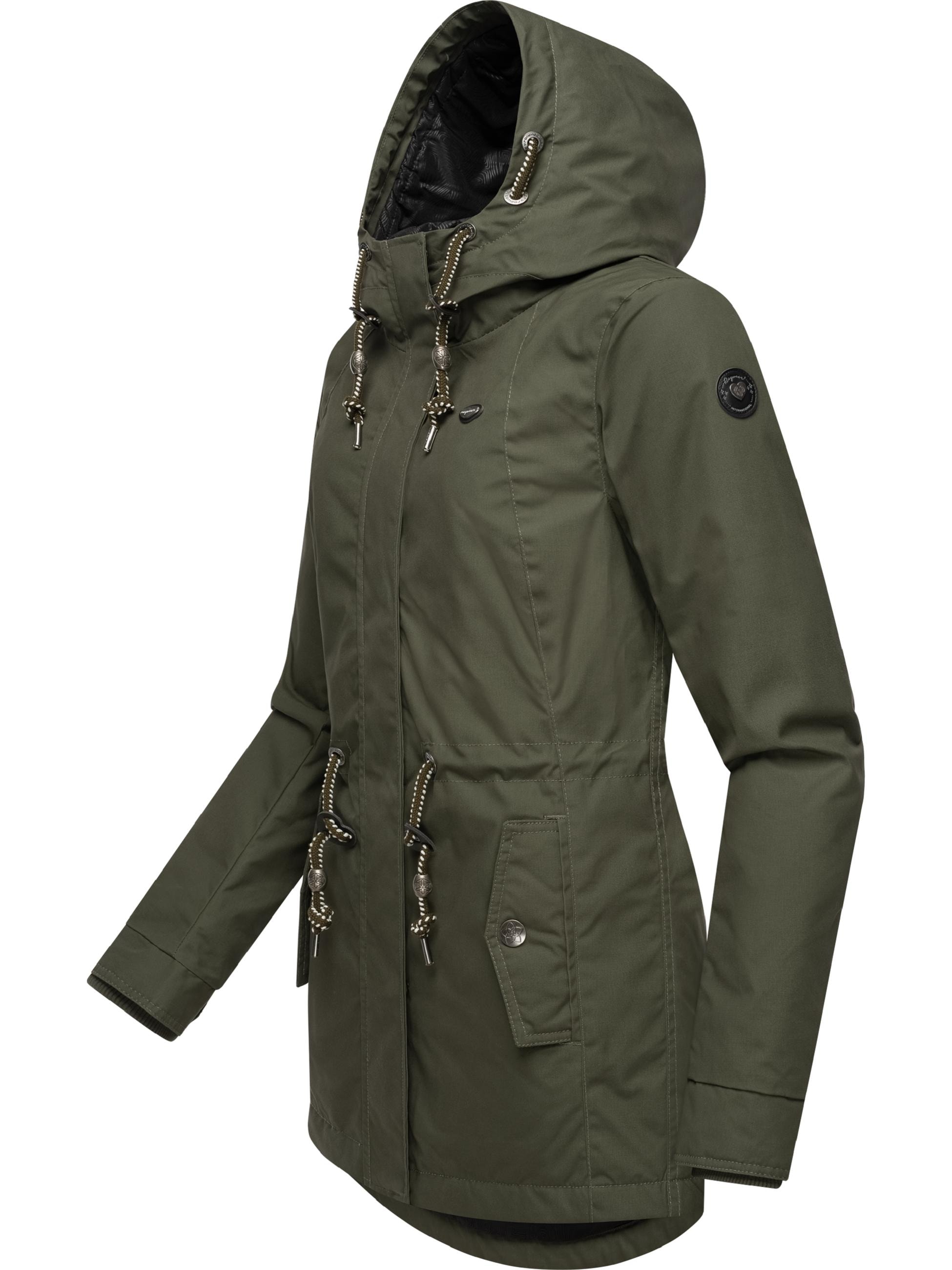 Ragwear Wintermantel »Winterjacke Monadis Black Label«