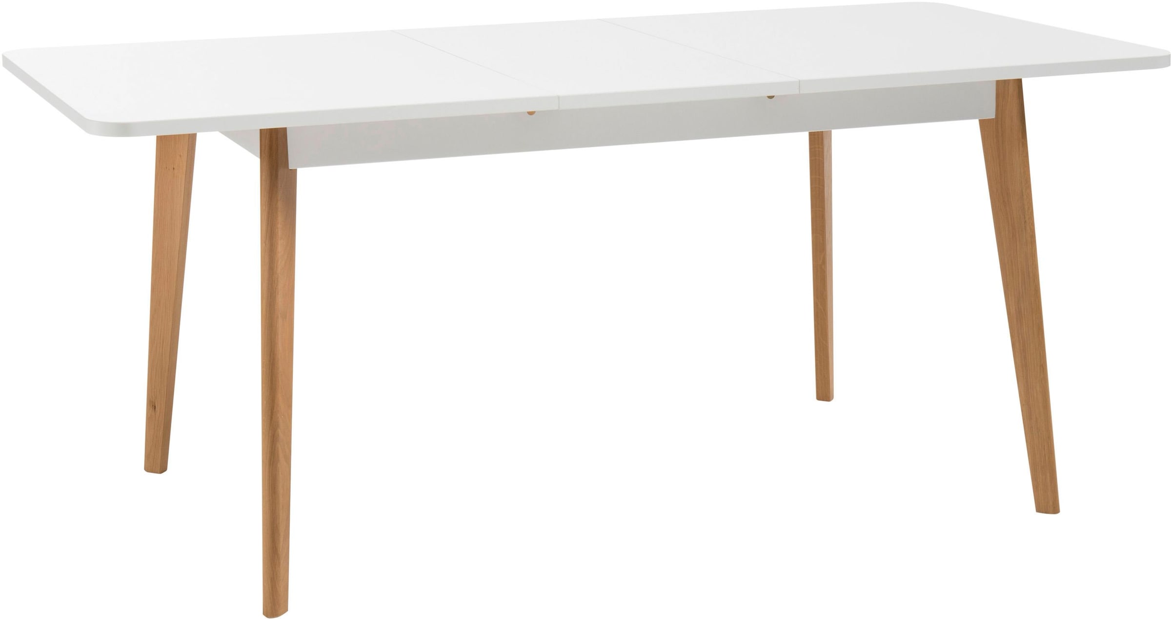 Home affaire Esstisch "Merle" Scandi Design, Breite 140 (-180) cm