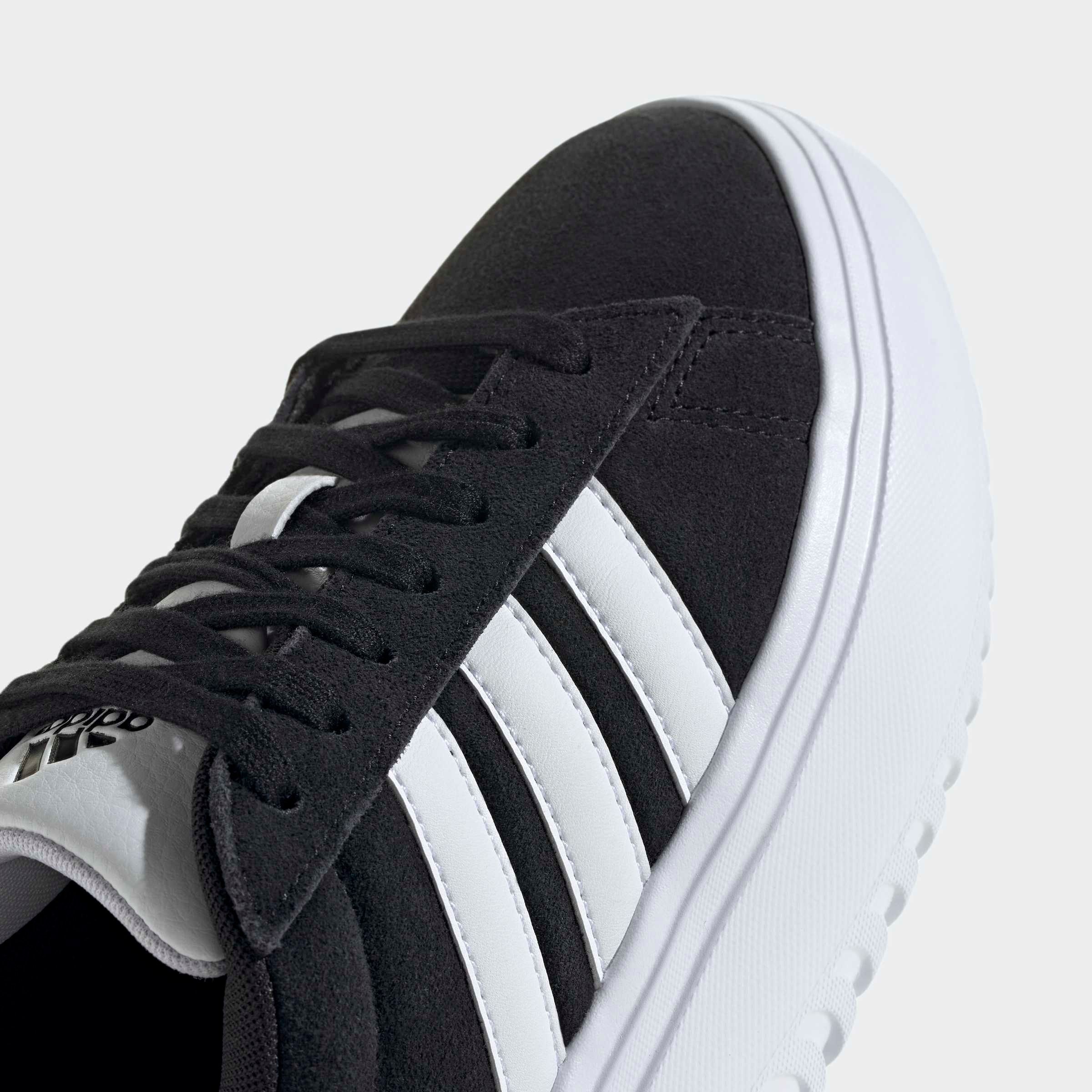 adidas Sportswear Sneaker »GRAND COURT PLATFORM«, Design auf den Spuren des adidas Superstar