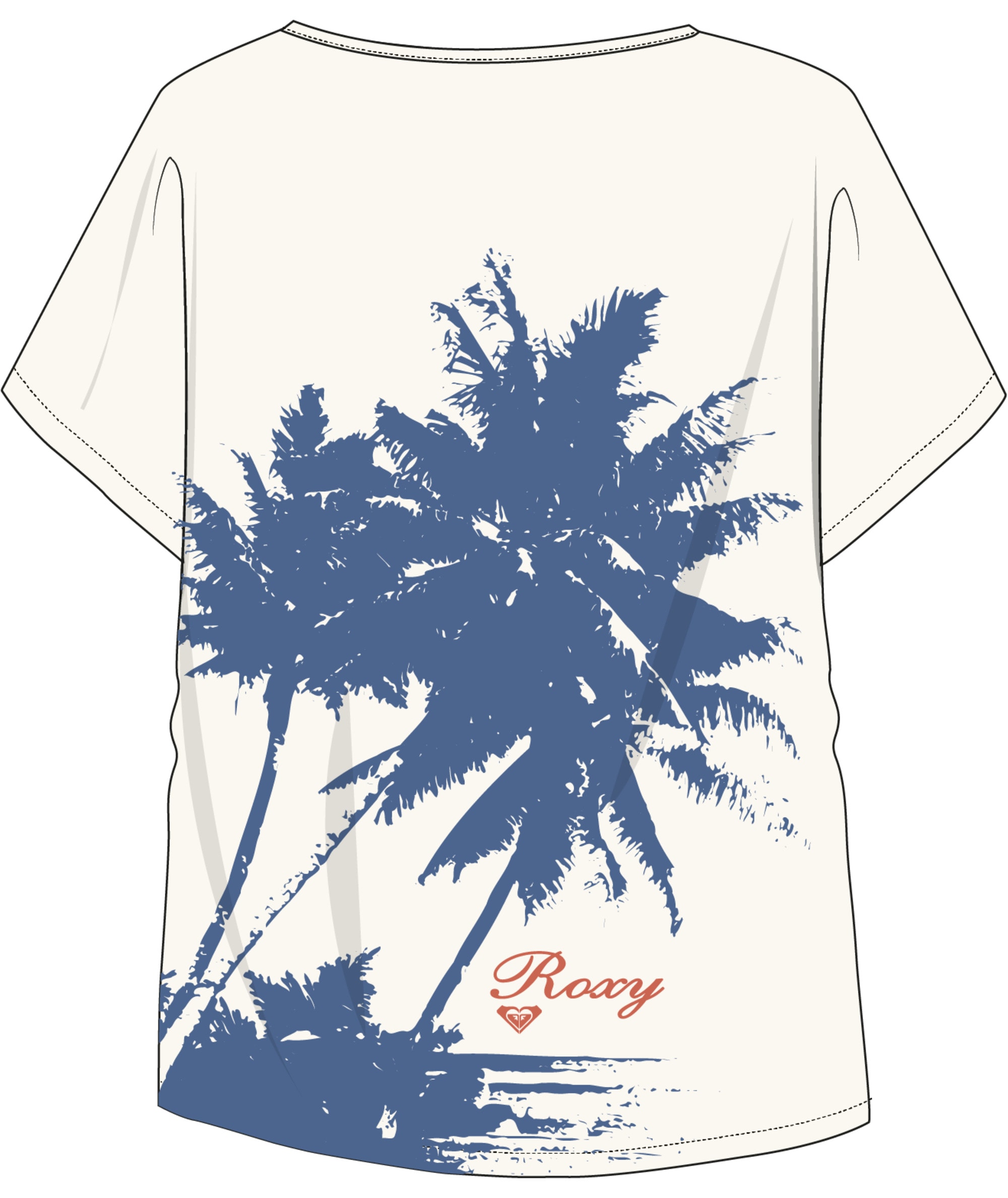 Roxy T-Shirt »NIGHTFALL« sportlicher Stil, für vielseitige Aktivitäten, Rundhalsausschnitt