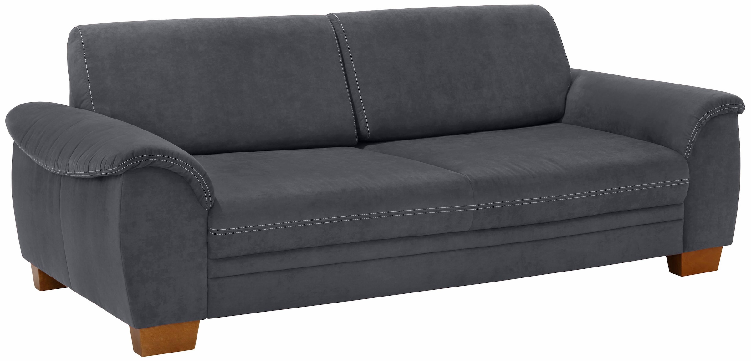 OTTO home 3,5-Sitzer "Husum" mit Sitztiefenverstellung, Kontrastnaht und Federkern