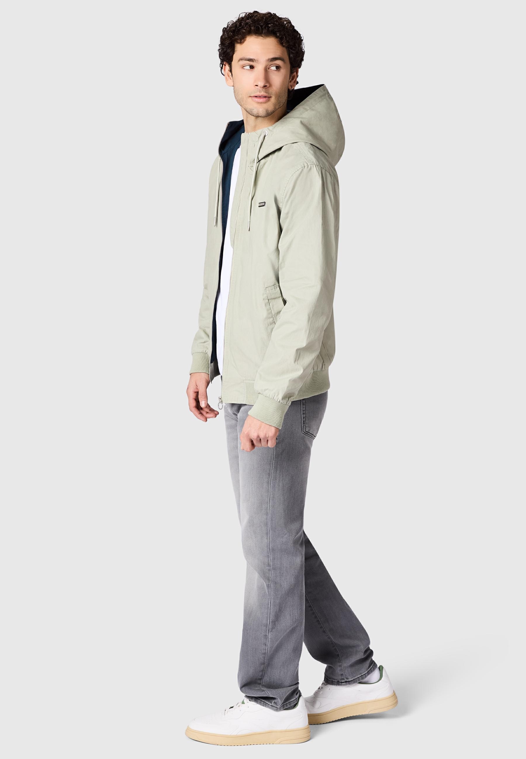 Ragwear Outdoorjacke »Outdoorjacke Stewie Vintage« mit Kapuze stylische Herren Übergangsjacke mit großer Kapuze