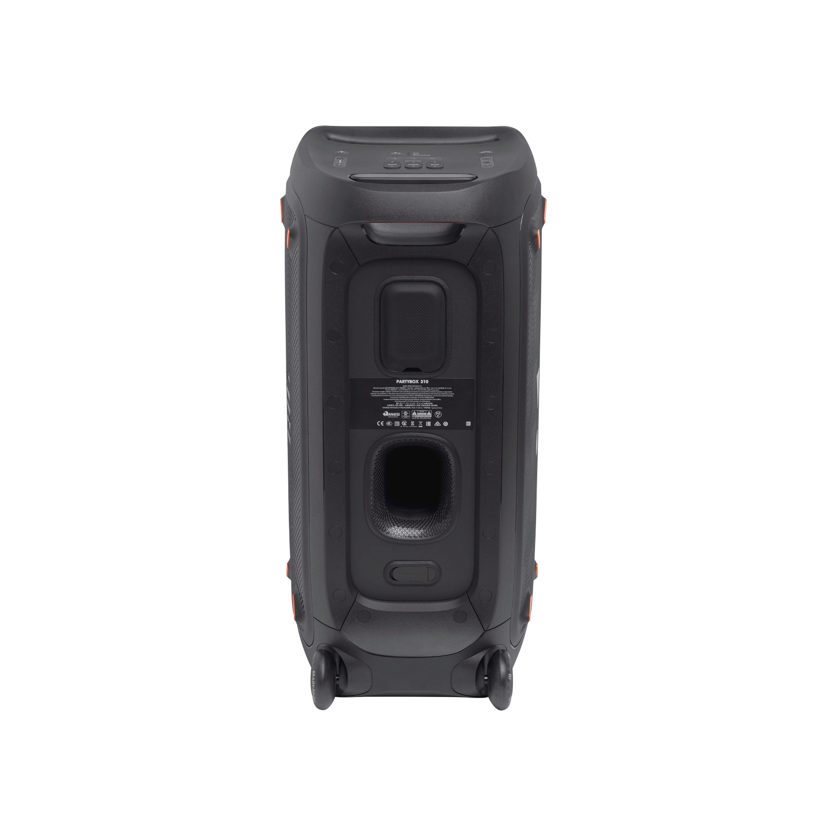 JBL Party-Lautsprecher »PartyBox 310« (A2DP Bluetooth | AVRCP Bluetooth | Bluetooth Beleuchtungseffekte | LED Licht (WRGB) 240 W) Spektakuläre Lichteffekten und kraftvoller JBL Signature Sound