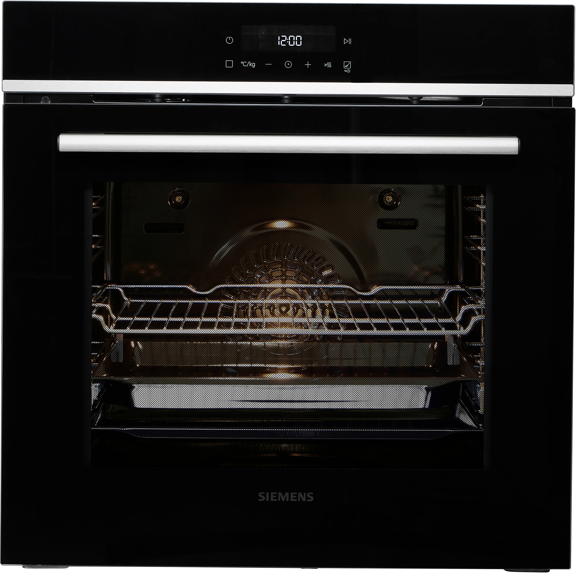 SIEMENS Backofen-Set »HB572ABS3« Pyrolyse-Selbstreinigung Set, Einbau-Backofen-Set, EH645BFB6E + HB572ABS3 + HZ538000, 3 Stk. tlg. Air Fry Funktion: Für knusprige Ergebnisse