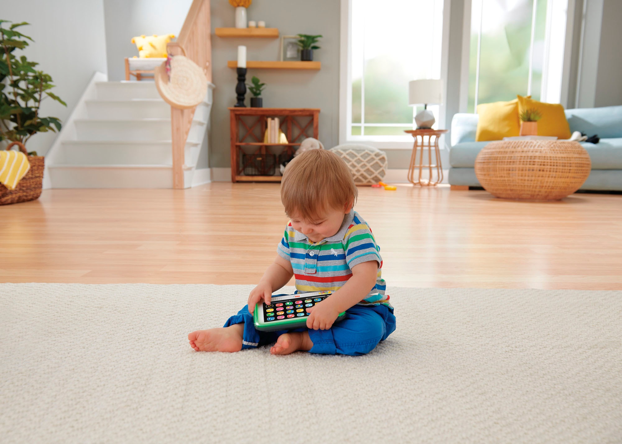 Fisher-Price® Lernspielzeug »Lernspaß Smart Stages Tablet«, mit Licht und Sound