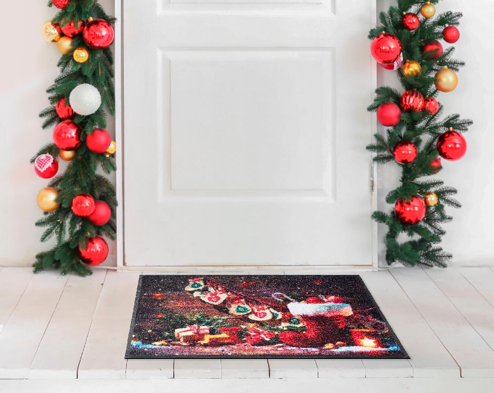 Kleen-Tex Fußmatte »Advent Season«, online rechteckig, Motiv waschbar Weihnachten, kaufen Schmutzfangmatte