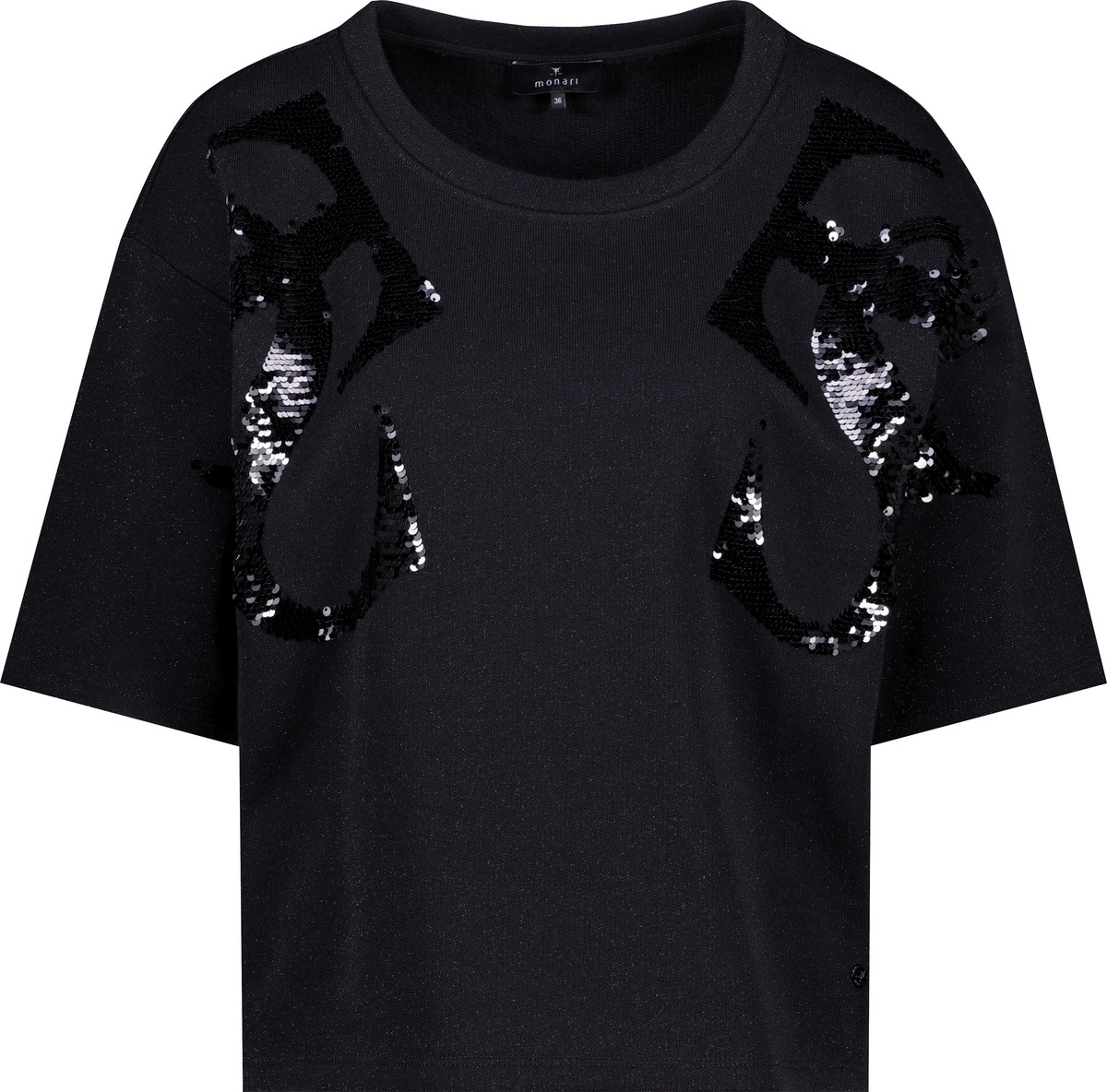 Monari Sweatshirt, mit Pailletten