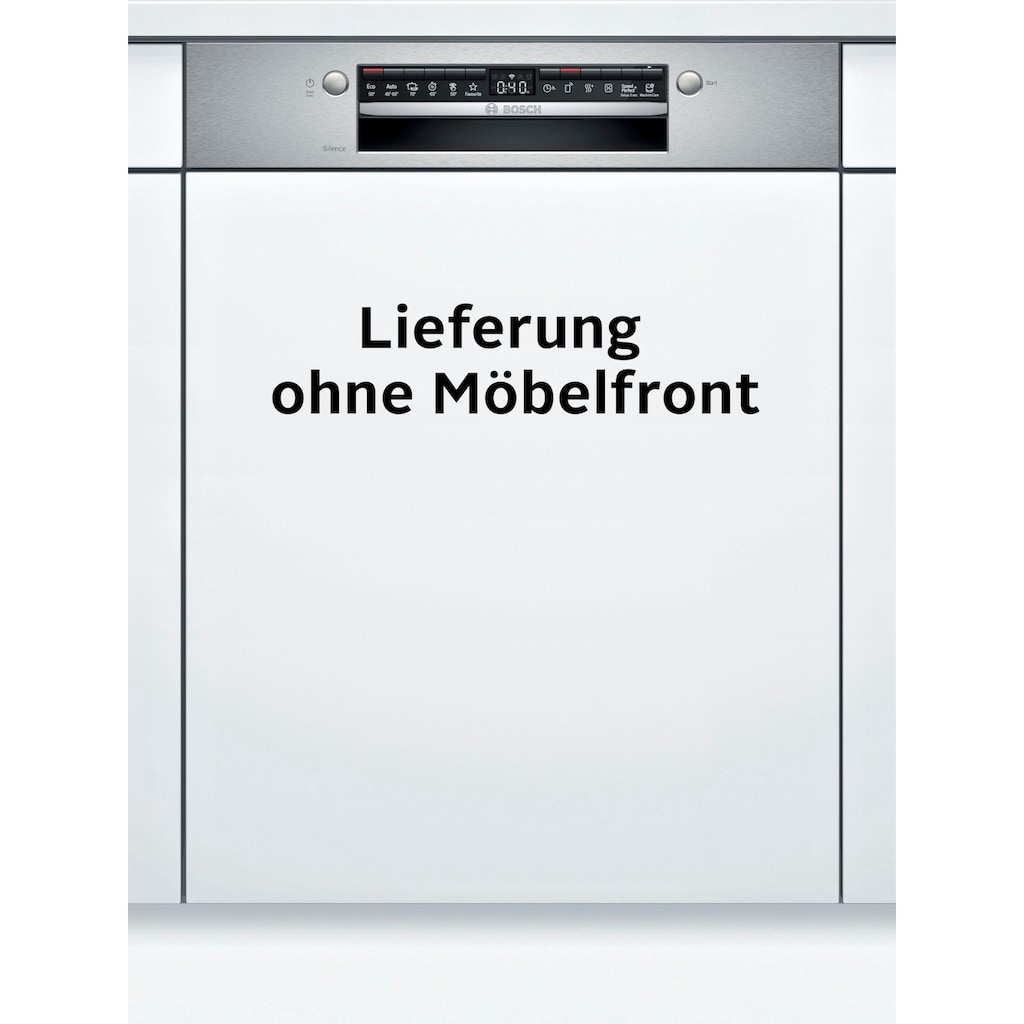 BOSCH teilintegrierbarer Geschirrspüler »SMI4HVS31E«, Serie 4, SMI4HVS31E, 13 Maßgedecke