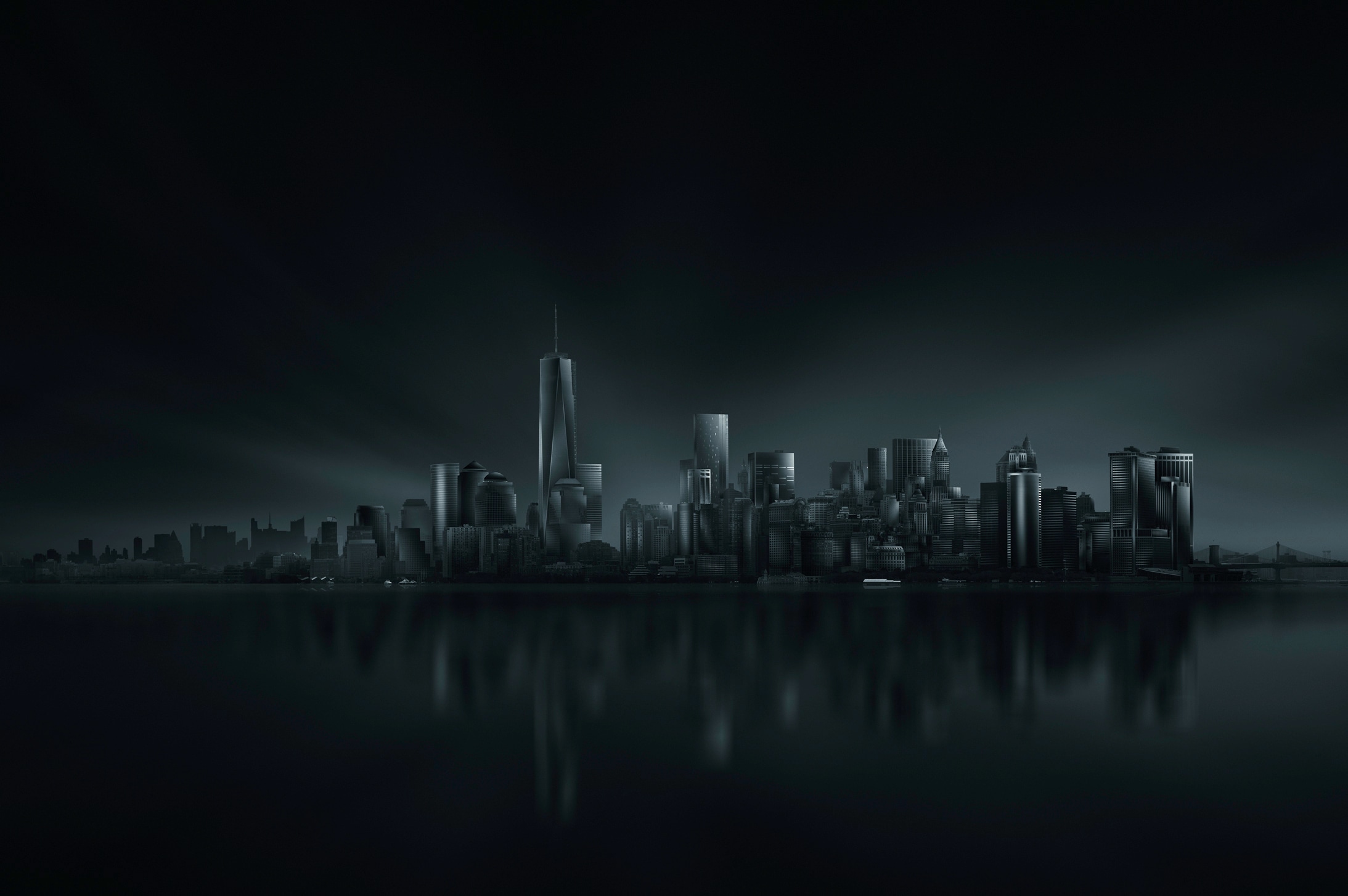 Fototapete »Photo-Art MIGUEL ANGEL MARTIN, NEW YORK SKYLINE«