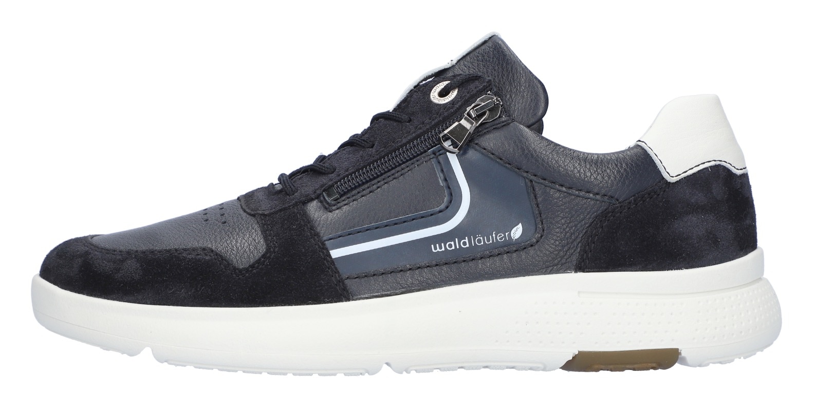 Waldläufer Sneaker »HEIKO«, Halbschuh, Schnürschuh, Bequemschuh in Komfortweite H (= sehr weit)