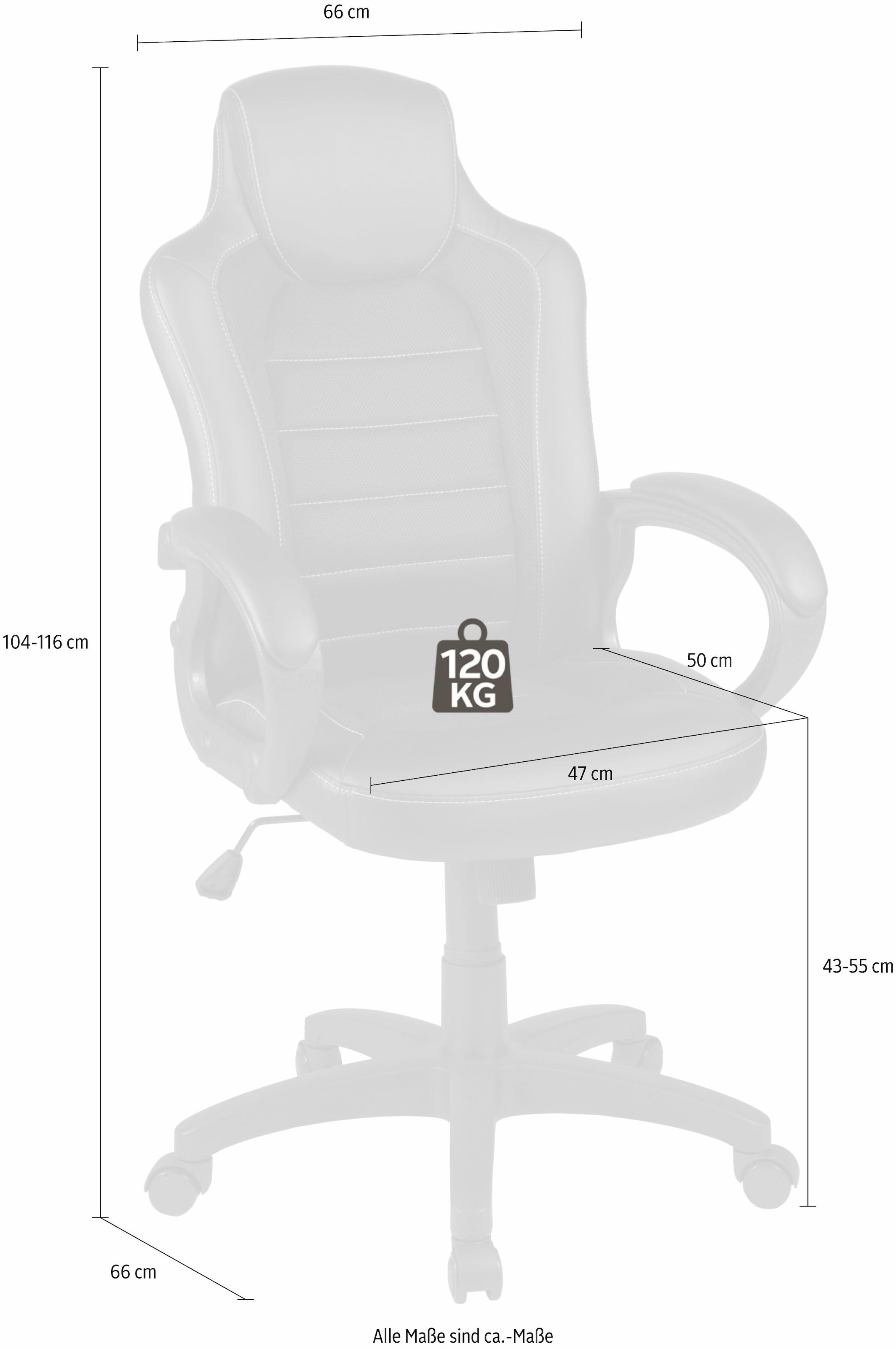 Duo Collection Chefsessel »Joris«, mit modernem Netzstoffbezug