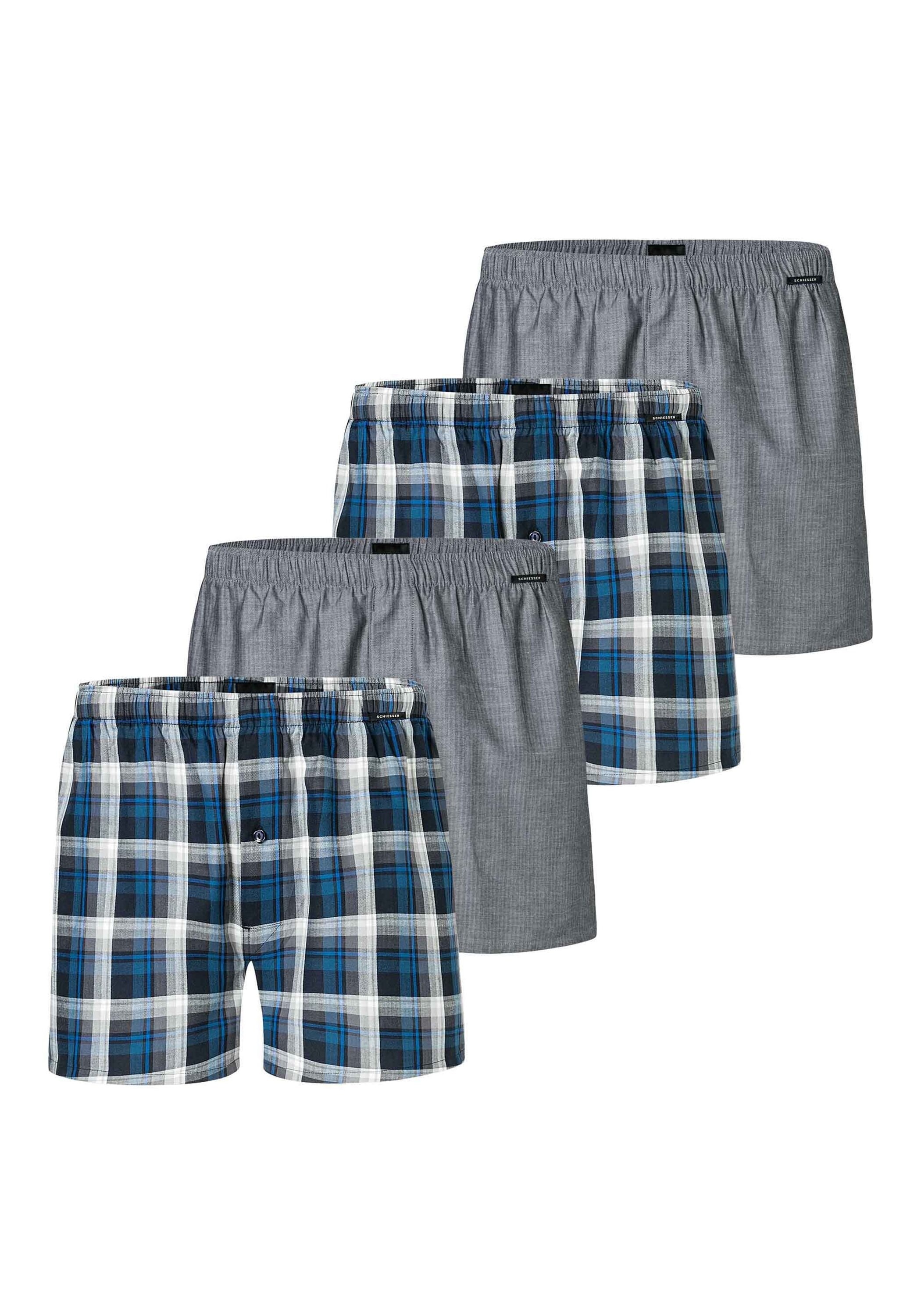 Schiesser Webboxer »Web-Boxershorts 4er Pack«