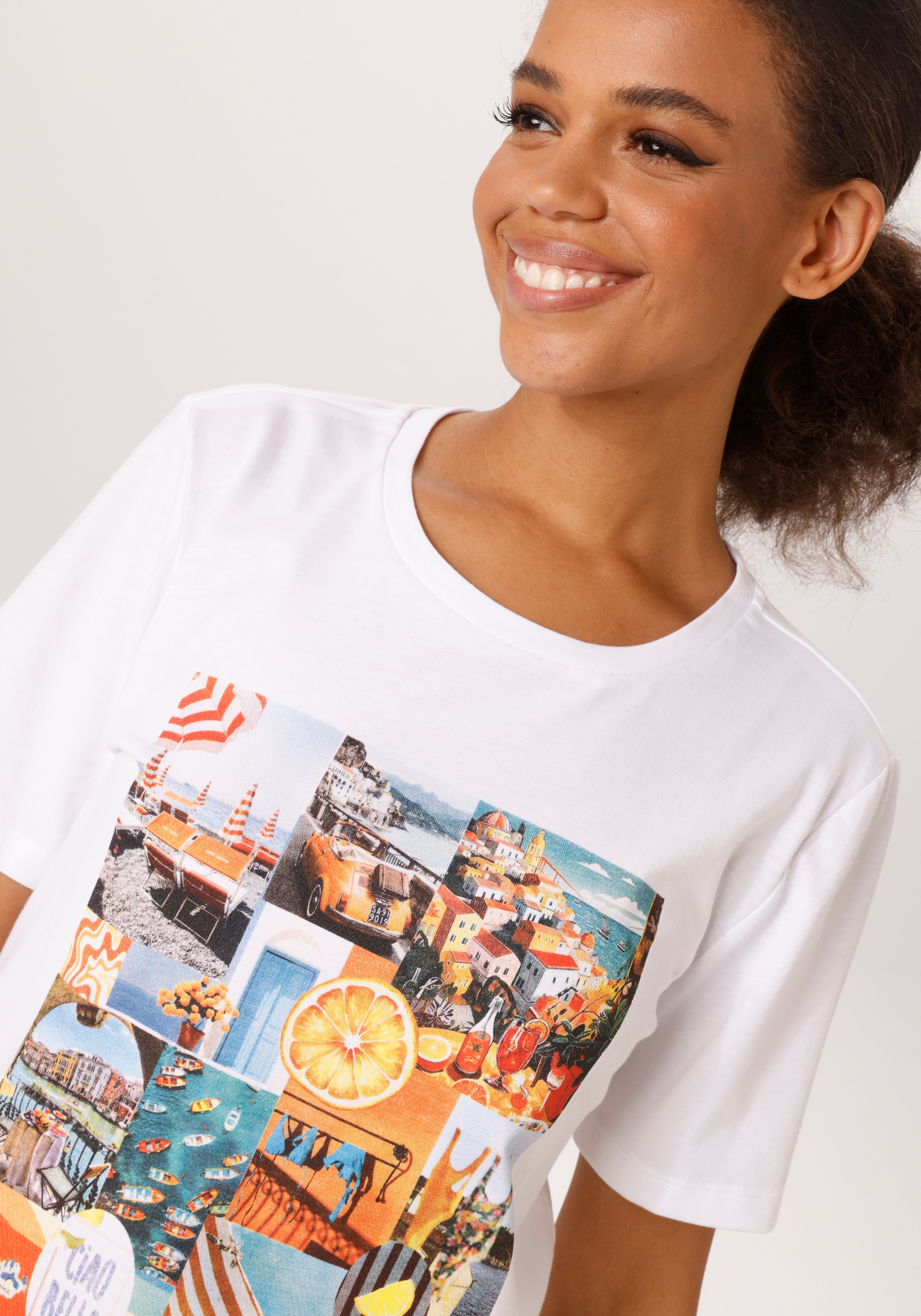 Aniston CASUAL T-Shirt mit italienischem Flair - NEUE KOLLEKTION