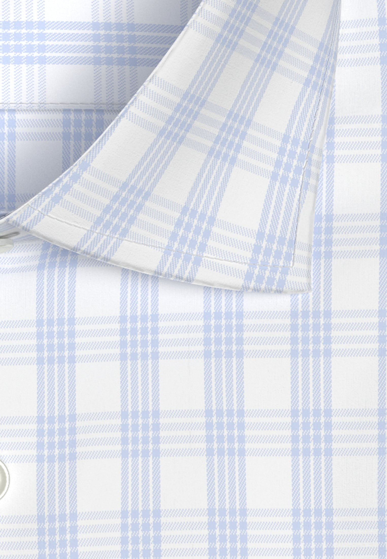 seidensticker Businesshemd »Comfort«, Comfort Langarm Kentkragen Karo