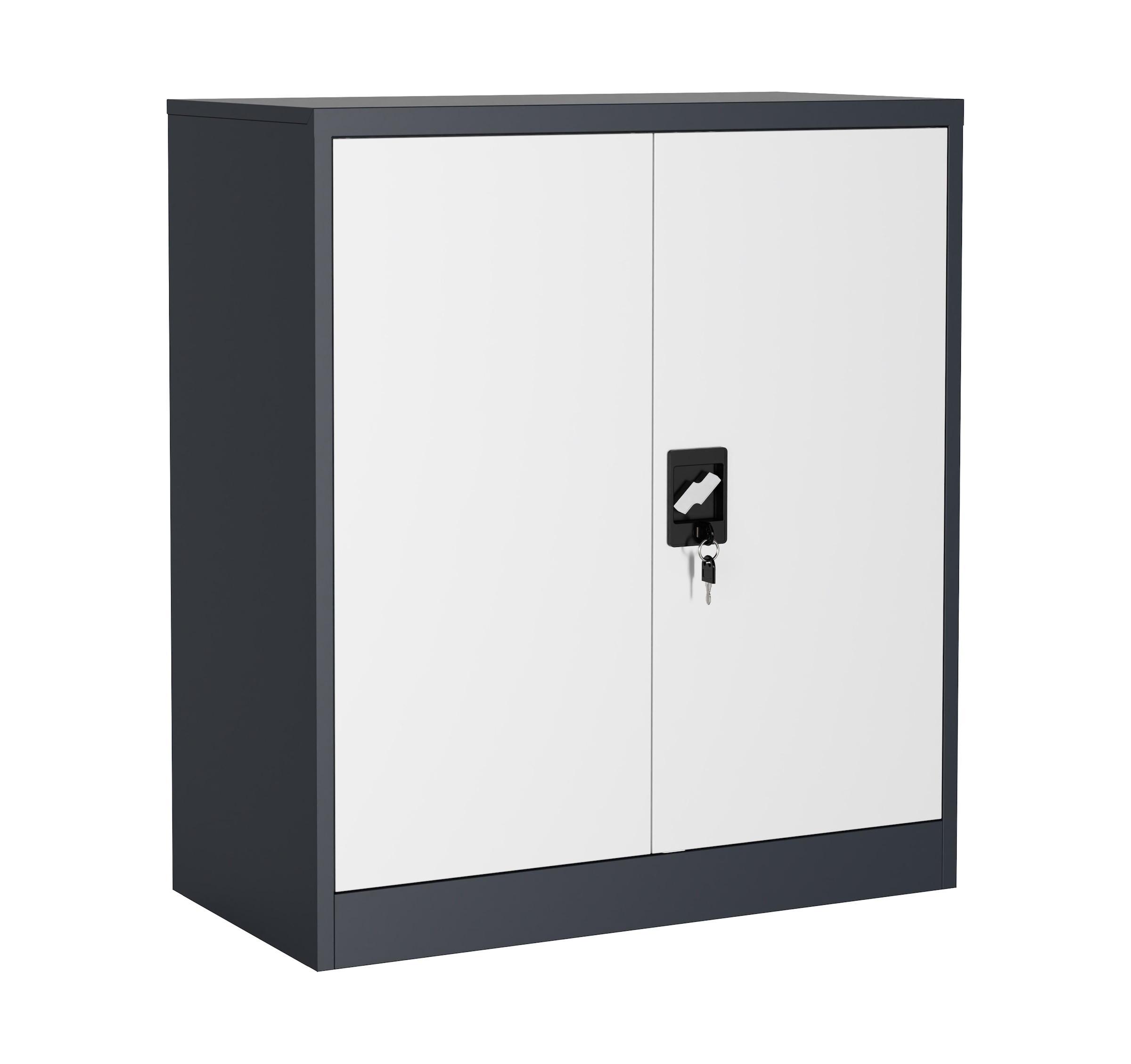 VCM Aktenschrank »Büroschrank Stahlschrank abschließbar Malivo 2fach« 1 Stk. tlg.