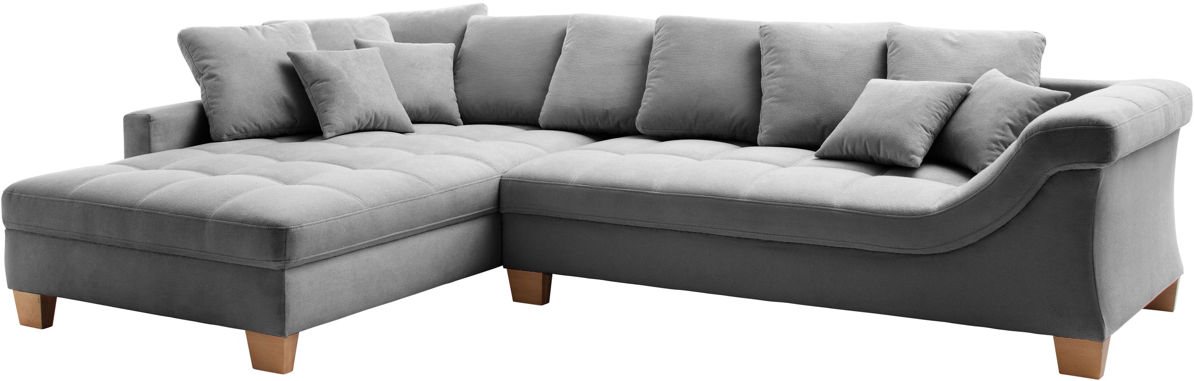 Mr. Couch Ecksofa »Bologna, L-Form, mit Kaltschaum«, bis 140 kg pro Sitzplatz belastbar