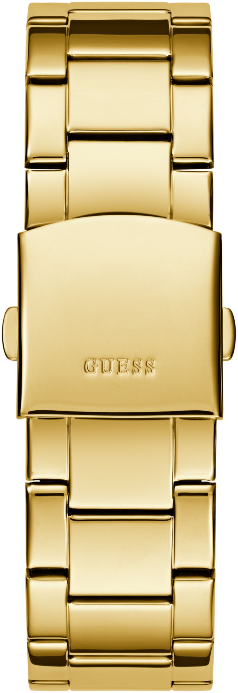 Guess Multifunktionsuhr »WALKER«, Quarzuhr, Armbanduhr, Herrenuhr, Datum, Wochentag, Edelstahlarmband