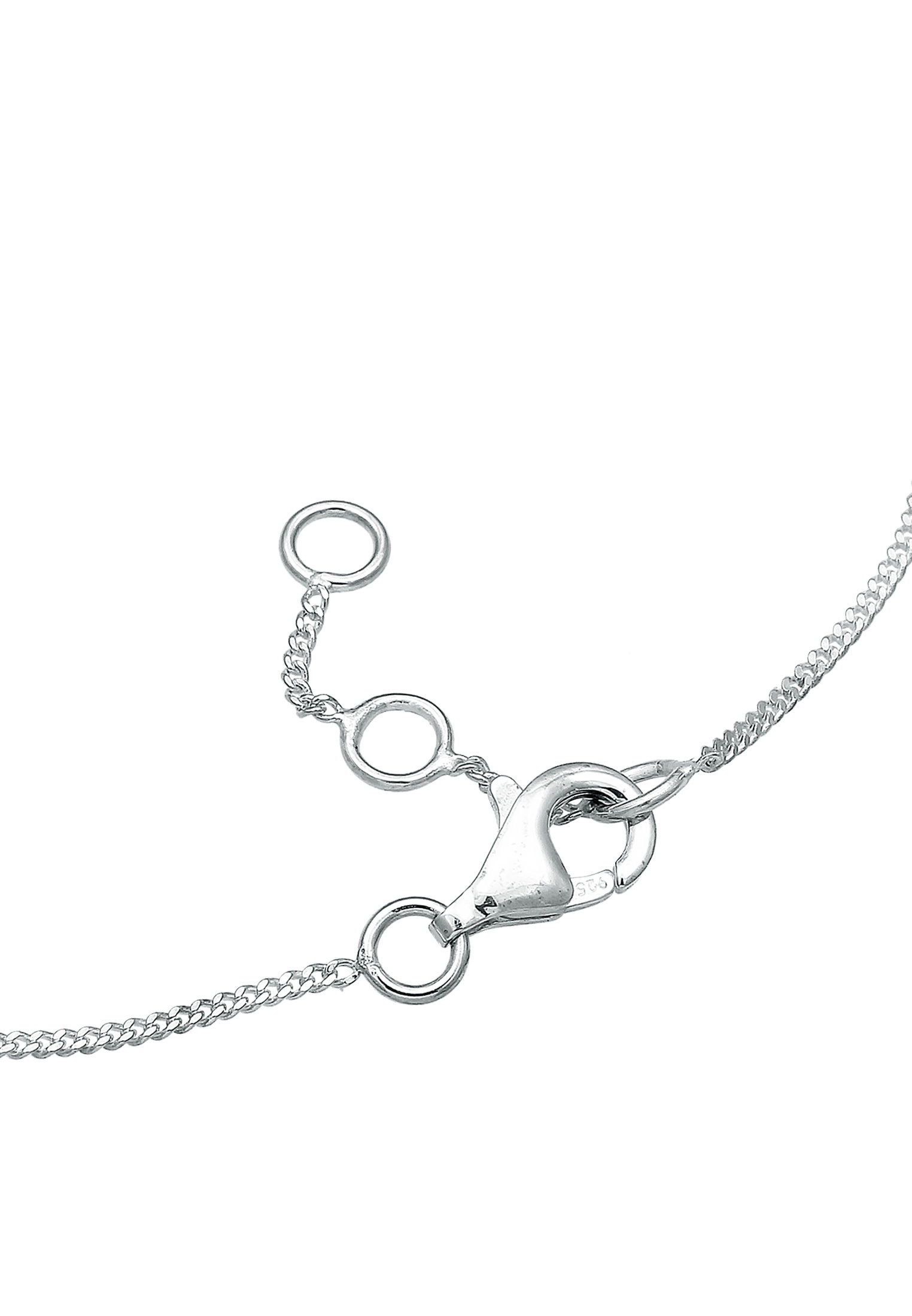 Elli DIAMONDS Armkette »Armband Diamanten Weiß Brillantschliff (0.06 ct) 925 Sterling Silber«