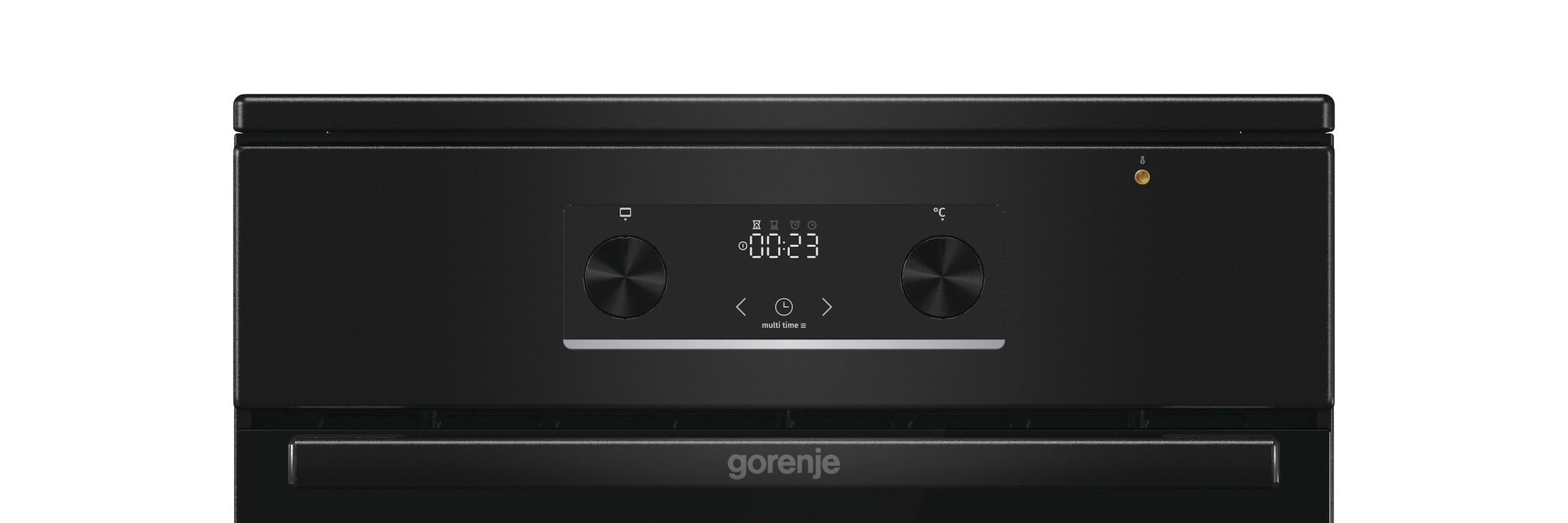 GORENJE Induktions-Standherd »MEKIS510IB« mit 1-fach-Teleskopauszug Aqua Clean 1 Stk. tlg. Standherd mit Induktionskochfeld und Teleskopauzug