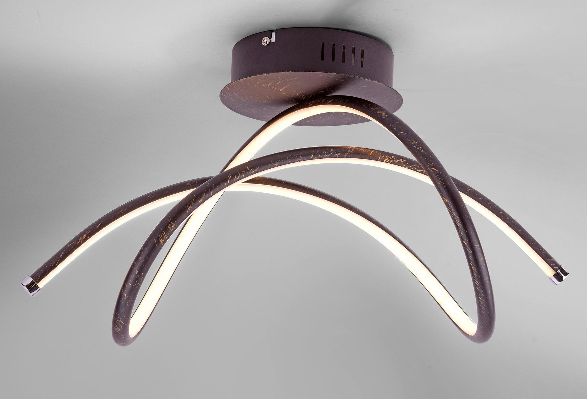 Leuchten Direkt LED Deckenleuchte »VIOLETTA«, online LED, 1 festverbaute kaufen Deckenlampe mit inklusive aus 3 XXL Eisen gefertigte | Garantie flammig-flammig, Jahren