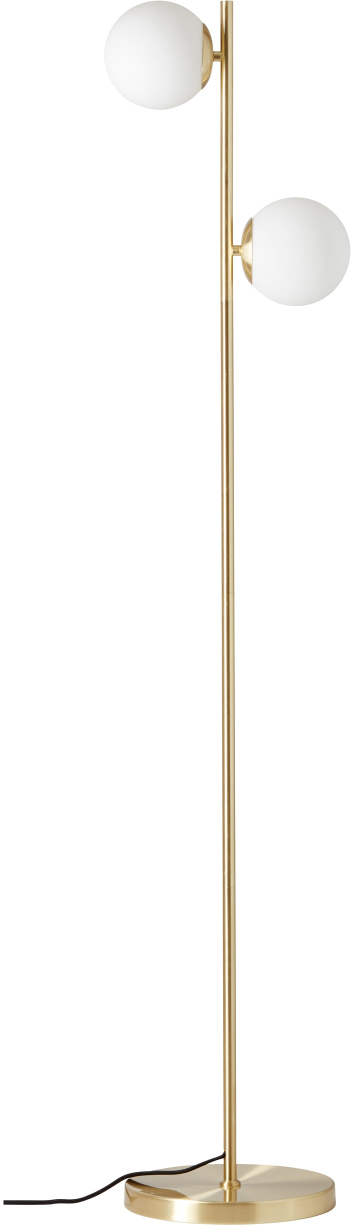 LeGer Home by Lena Gercke Stehlampe »Joleen«, 2 flammig-flammig, messing -  farbene Stehleuchte mit Kugeln aus Opalglas online kaufen | mit 3 Jahren  XXL Garantie