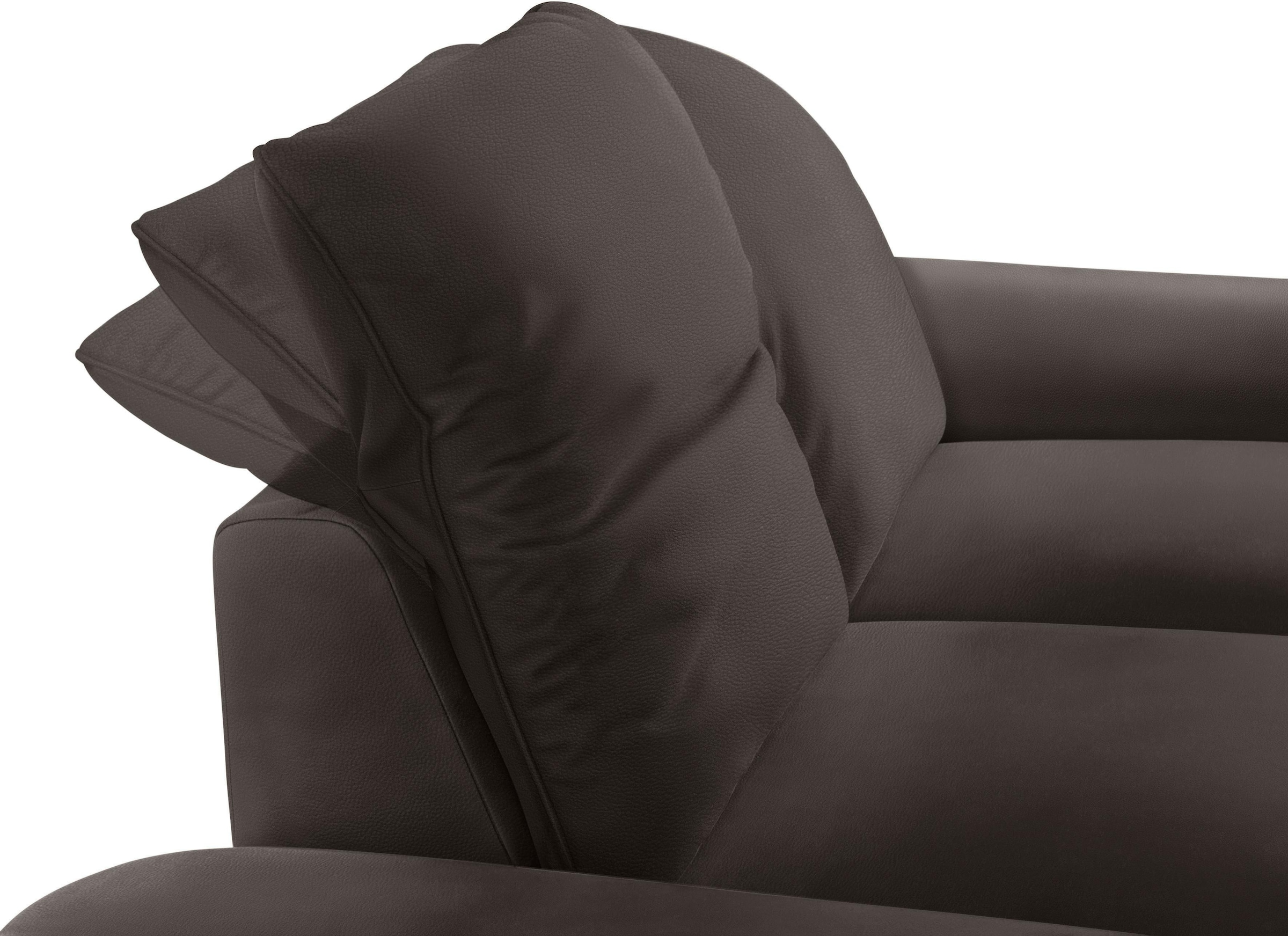 W.SCHILLIG 2-Sitzer »enjoy&MORE«, mit Sitztiefenverstellung, Füße Chrom glänzend, Breite 202 cm