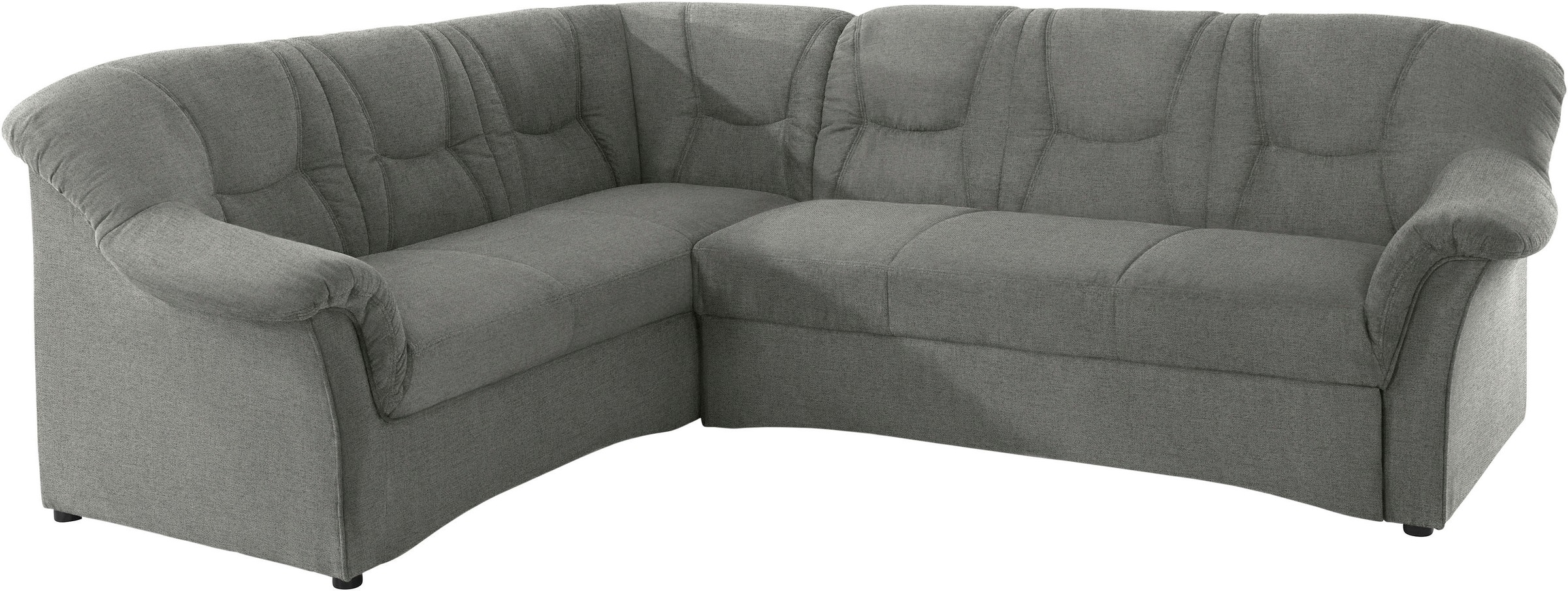 DOMO collection Ecksofa »Sarafina zeitlos und komfortabel, optional mit Federkern, L-Form«, wahlweise mit Bettfunktion