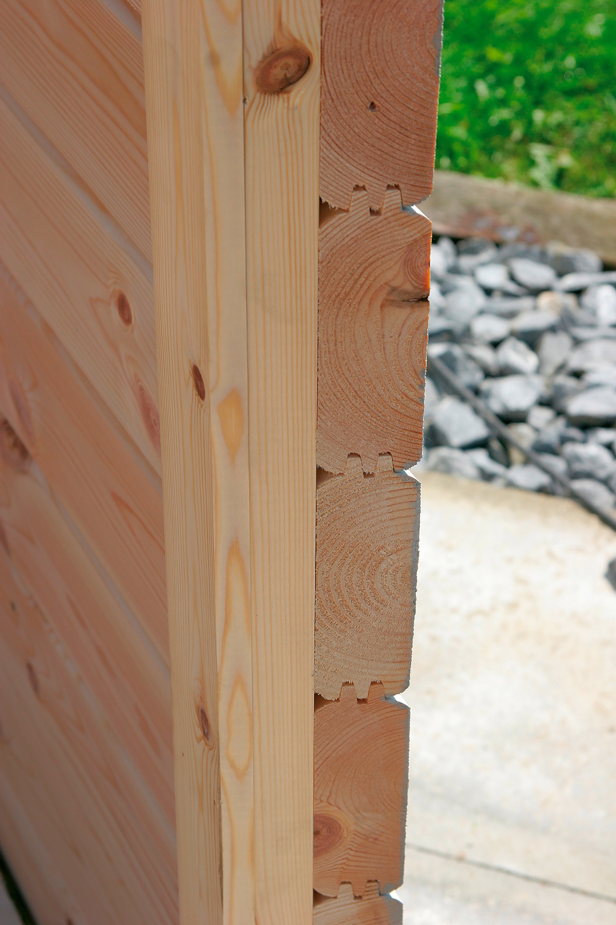 Wolff Holzpavillon »Capri 3.5«, (Set), BxT: 430x430 cm, mit Dachschindeln und Fußboden