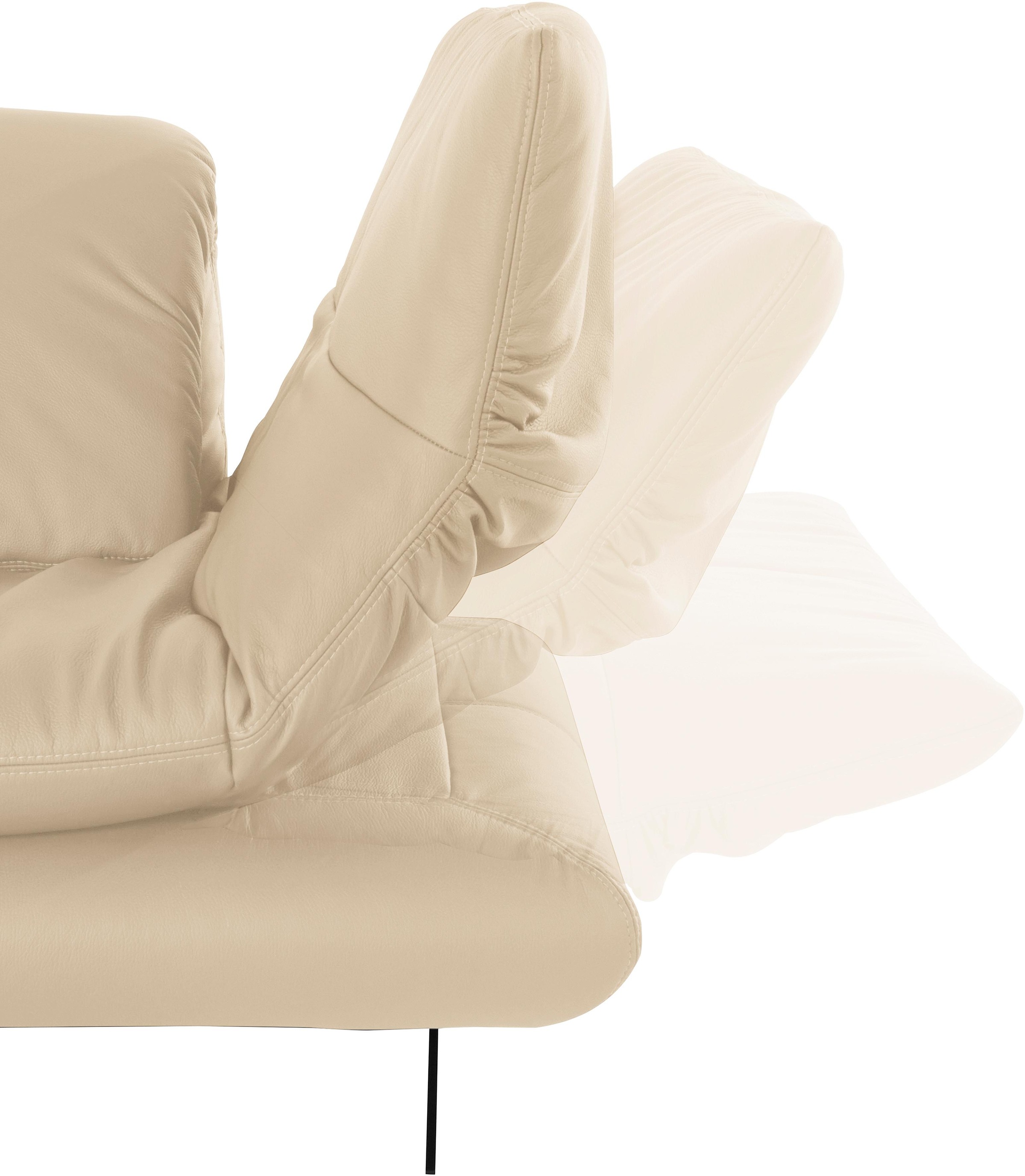 Places of Style 2-Sitzer »Milano«, Sitzbreite je Sitz 65 cm, wahlweise mit  Rücken- + Armfunktion auf Rechnung bestellen