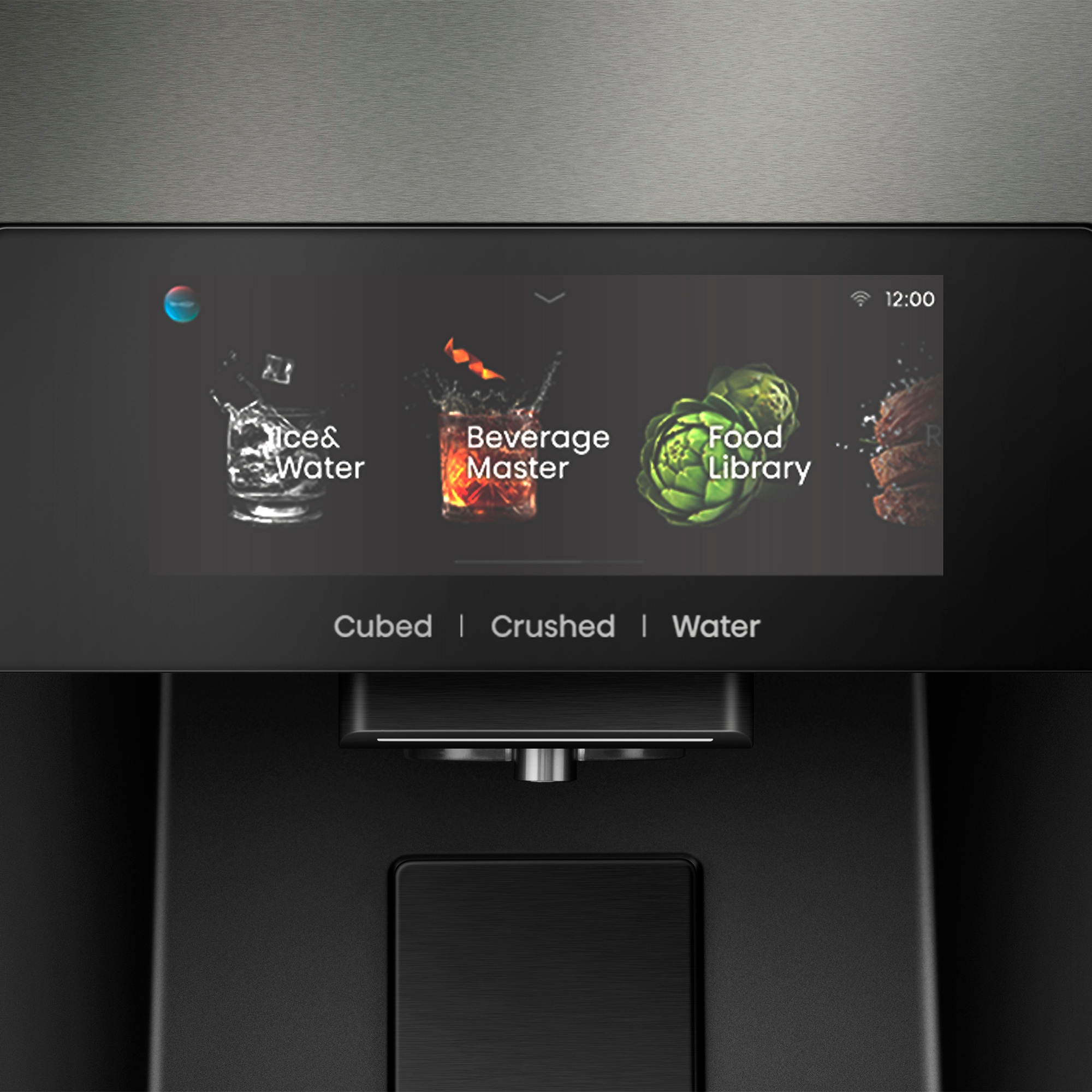 Hisense Multi Door »RQ600P7SKE« 179 cm hoch 91,4 cm breit PureViewDoor - immer sehen was im Kühlschrank ist