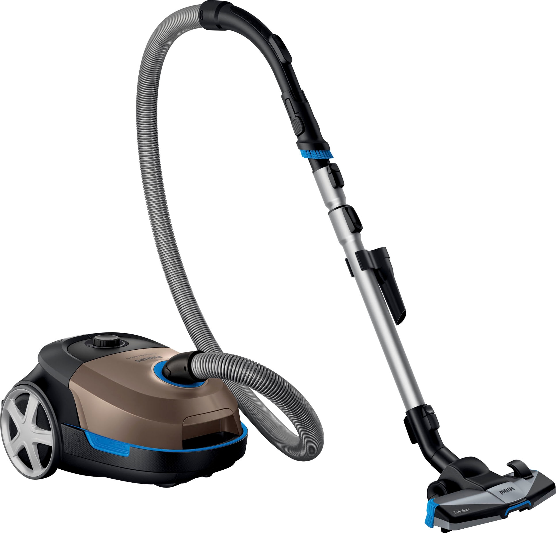 Philips Bodenstaubsauger »FC8577/09 Performer Active«, 900 W, mit Beutel, Allergiefilter, mit 4 l Fassungsvermögen und TriActive+-Düse