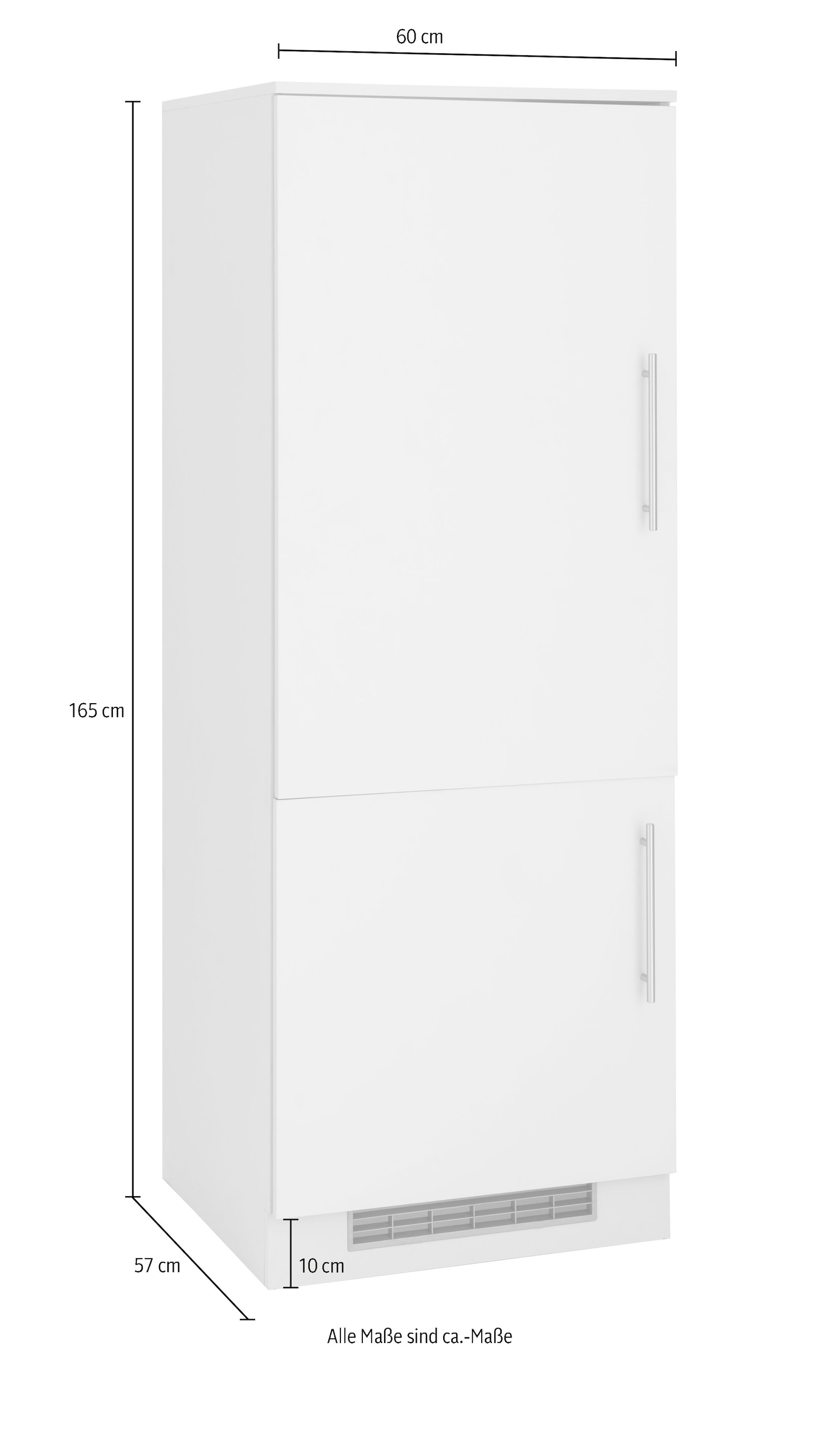 wiho Küchen Kühlumbauschrank »Cali«, 60 cm breit auf Raten bestellen | Umbauschränke