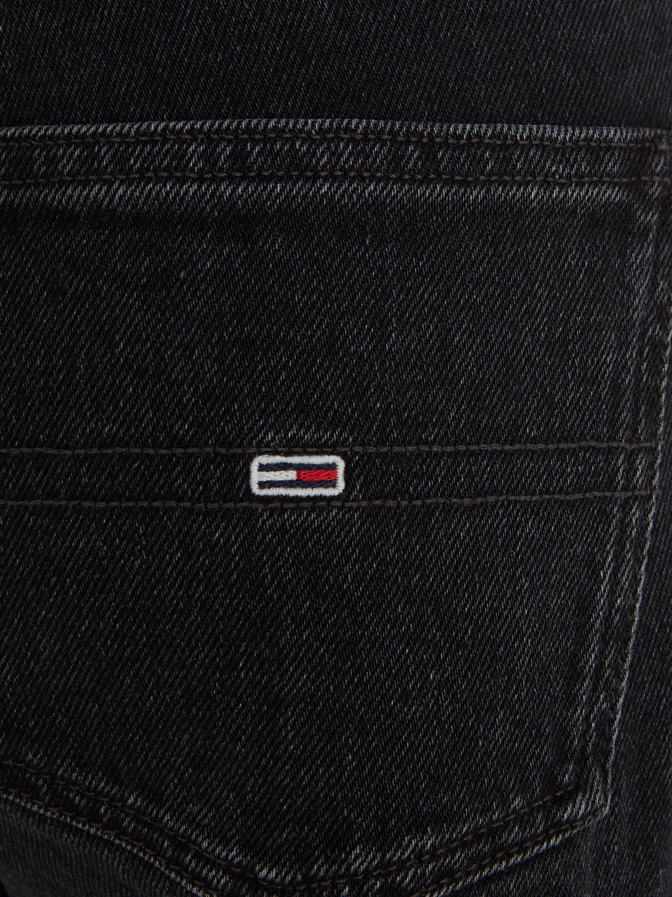 Tommy Jeans Bequeme Jeans »LW STR BH4116«, mit Ledermarkenlabel