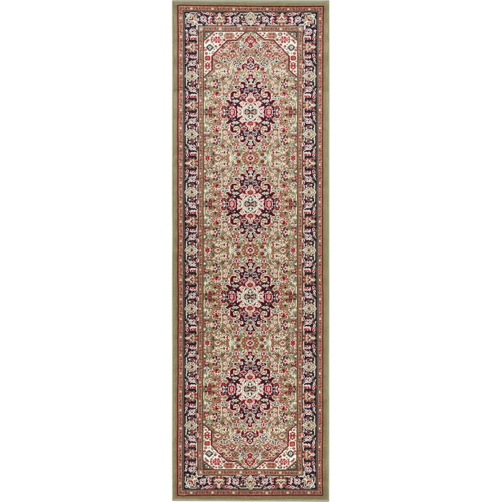 NOURISTAN Teppich »Skazar Isfahan«, rechteckig, 9 mm Höhe, Kurzflor, Orient Optik, Vintage Design, Wohnzimmer, Schlafzimmer, Arbeitszimmer, Robust, Pflegeleicht, Gekettelt