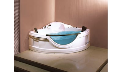 Sanotechnik Whirlpool-Badewanne »COSTA RICA«, (5 tlg.), 150/150/68 cm, Eck Whirlpool... kaufen