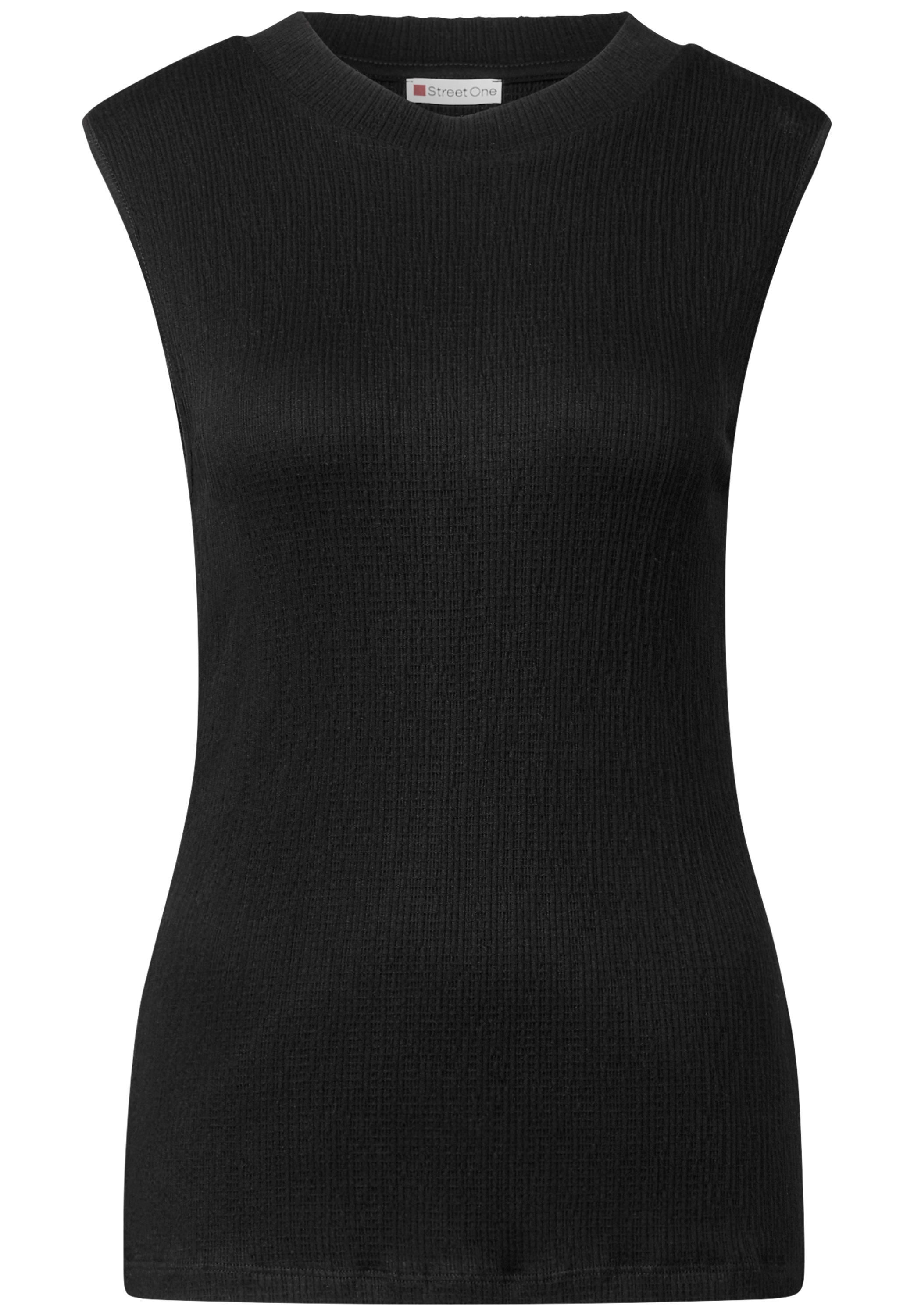 STREET ONE Tanktop, mit Struktur Muster