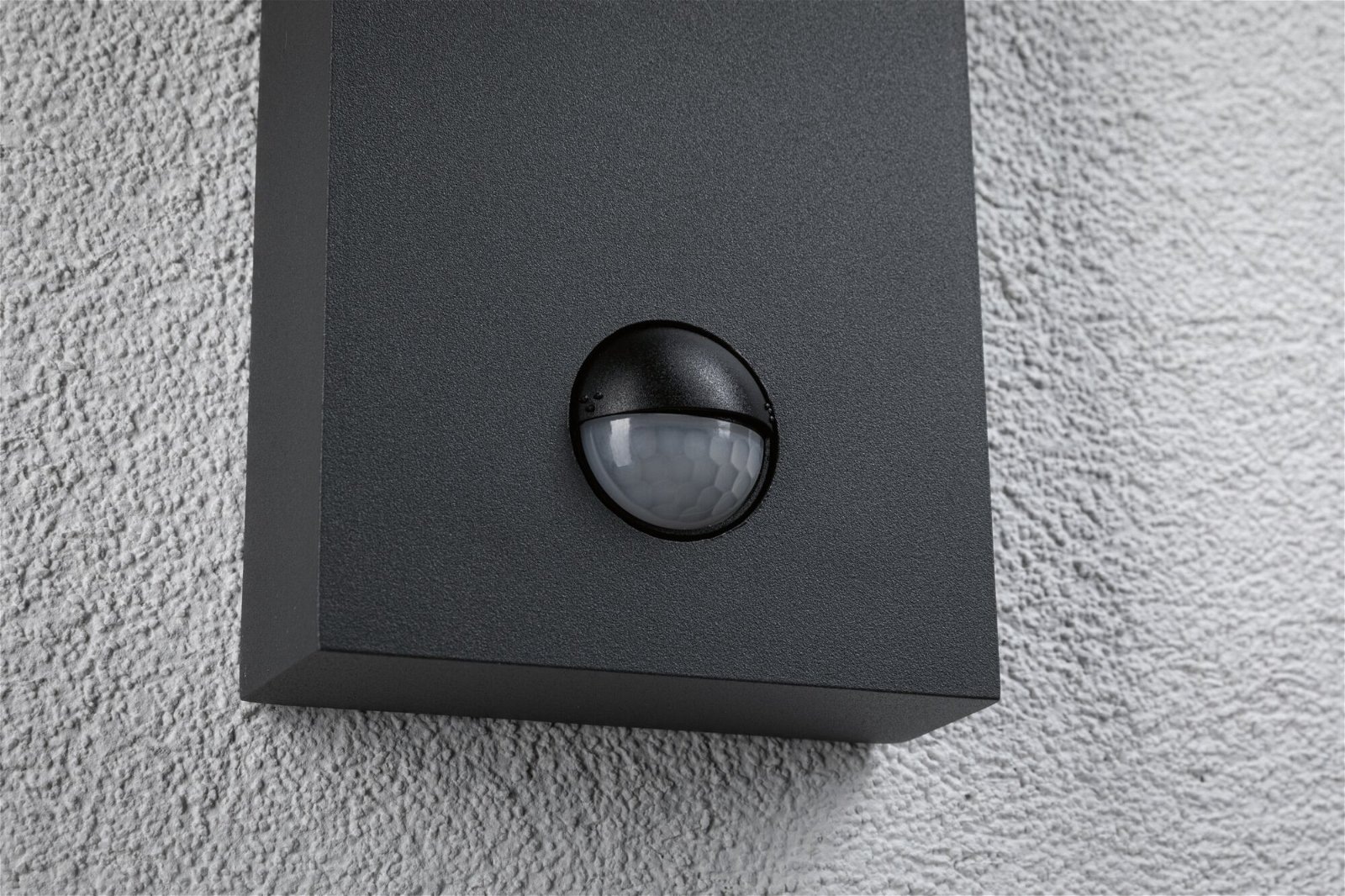 Paulmann LED Außen-Wandleuchte »Puka IP44 rund 110x125mm 3000K 8,5W 460lm 230V Anthrazit Aluminium«, 1 flammig, seewasserresistent